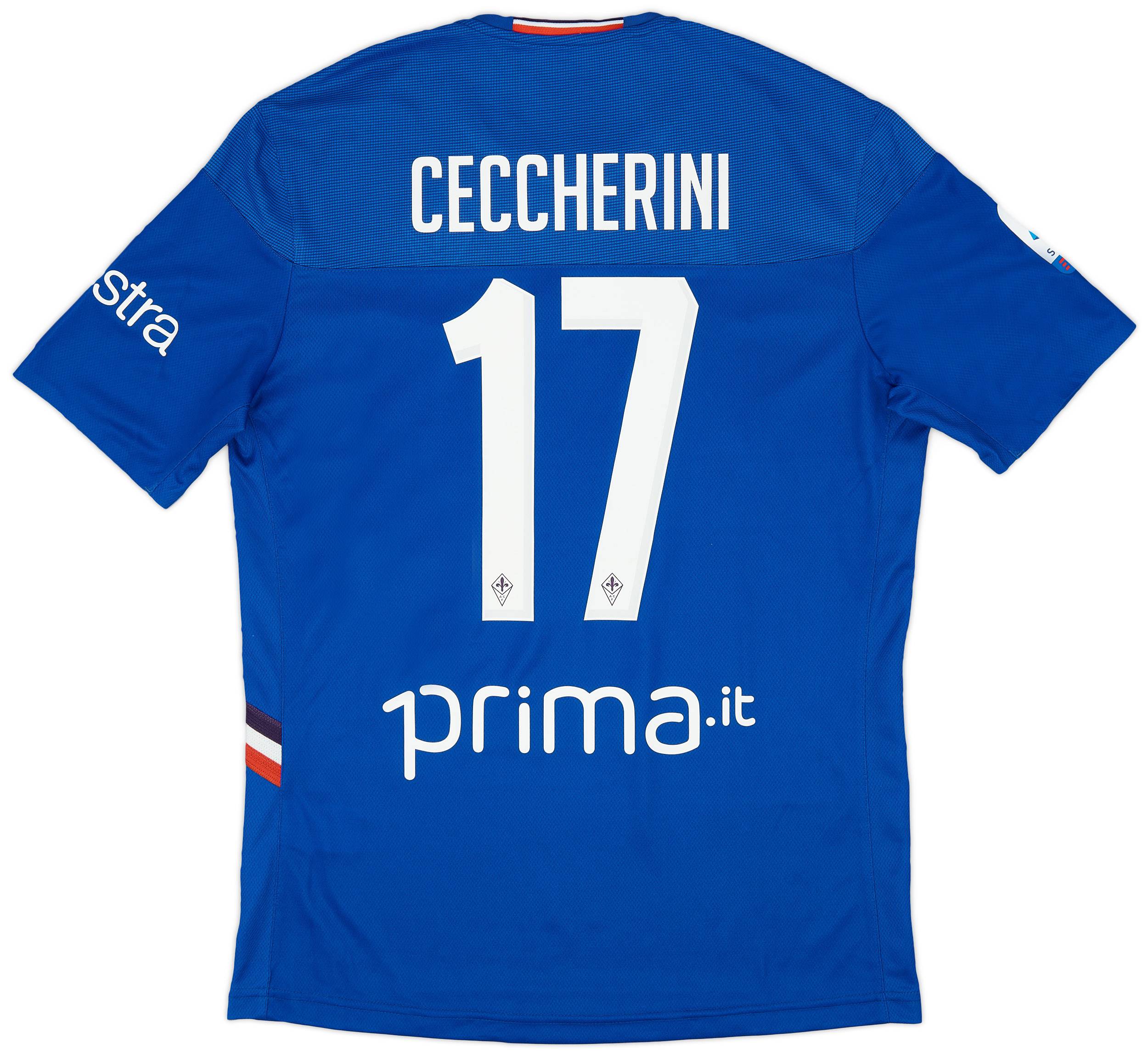2019-20 Fiorentina Match Issue Fifth Shirt Ceccherini #17 - As New - (L)