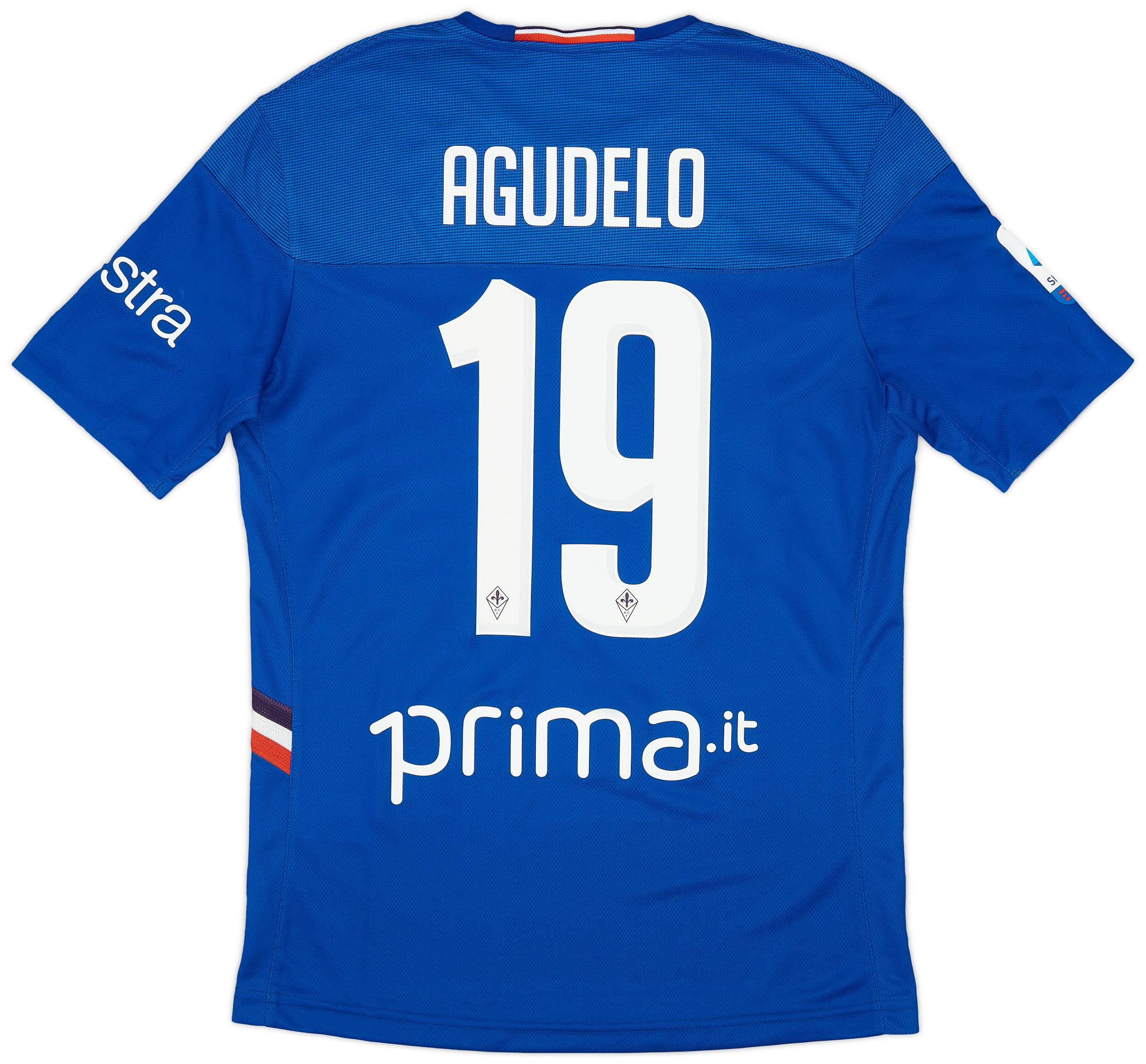 2019-20 Fiorentina Match Issue Fifth Shirt Agudelo #19  - As New - (M)