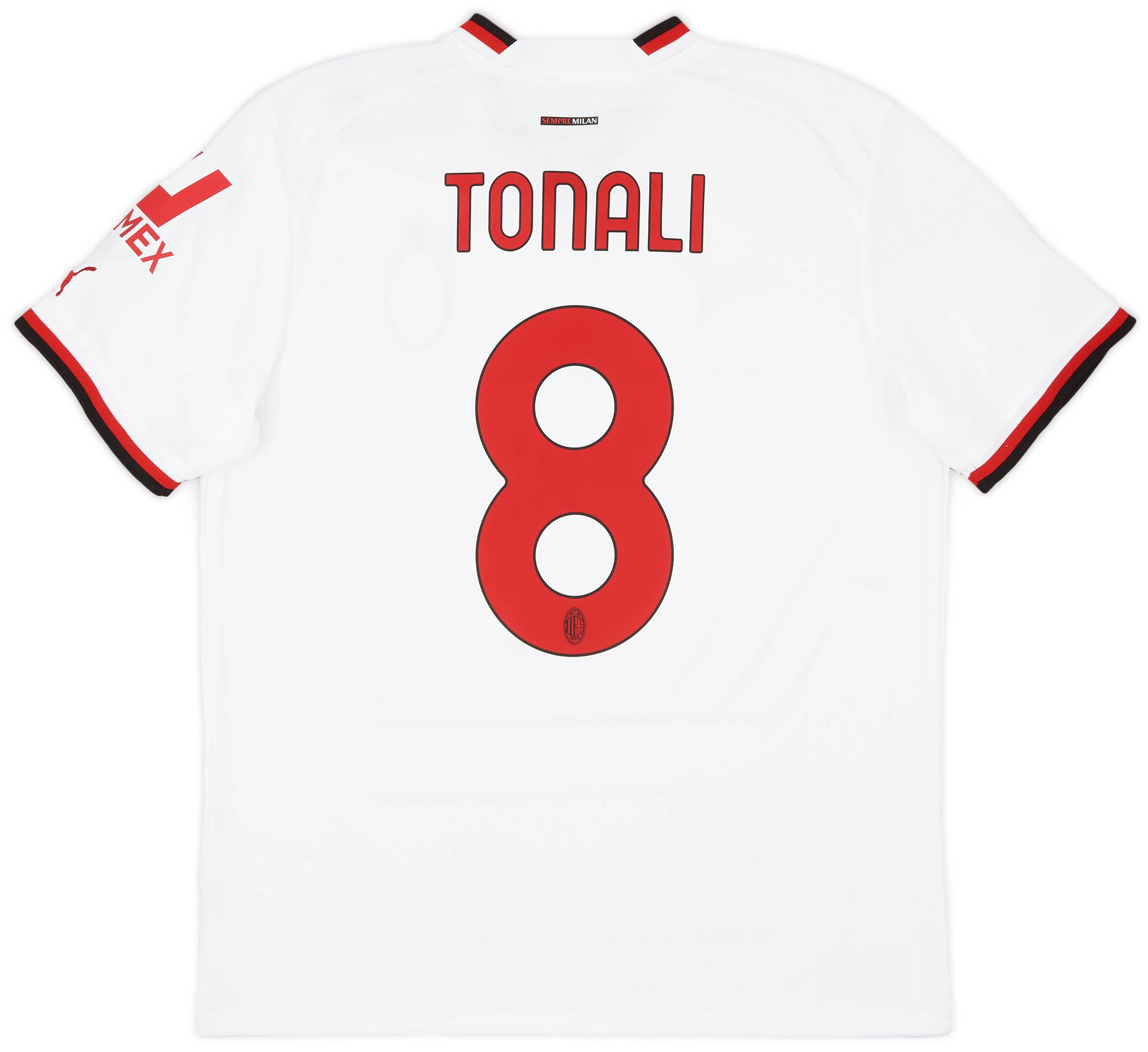 2022-23 AC Milan Authentic Away Shirt Tonali #8