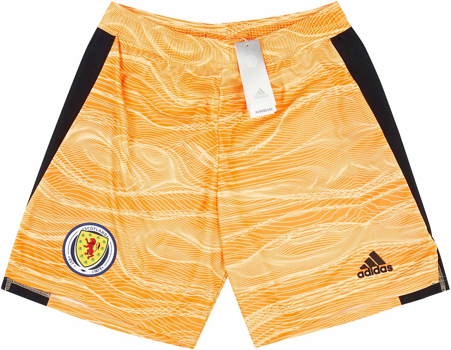 2021-22 Scotland Player Issue GK Shorts