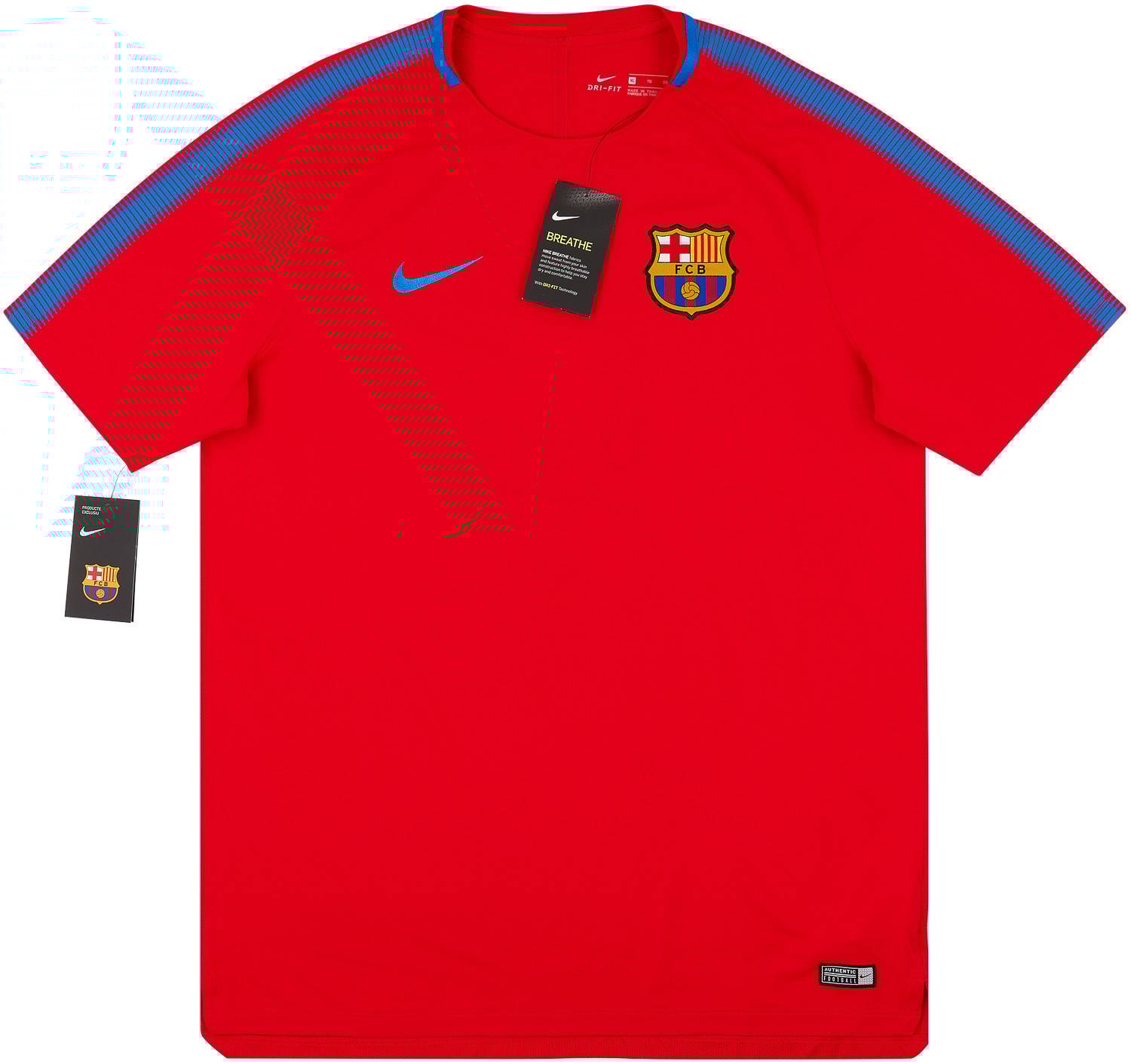 2017 18 Barcelona Nike Training Shirt w Tags