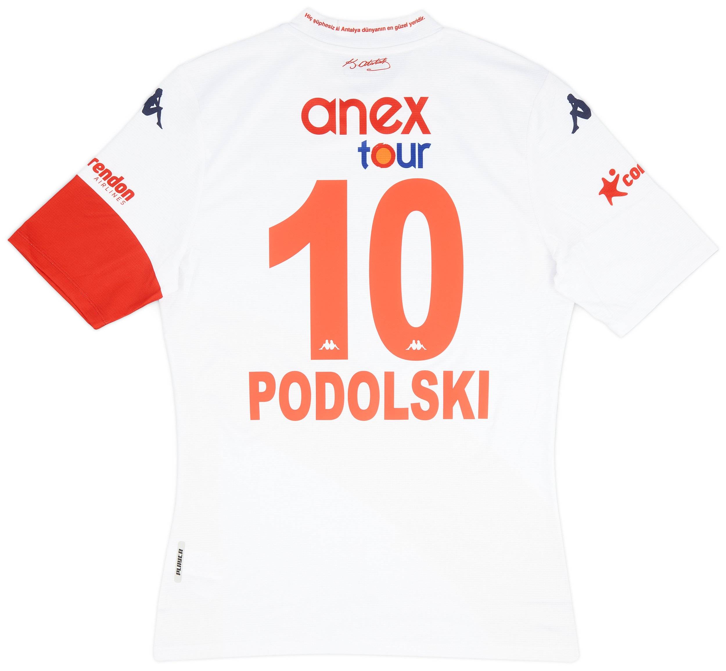 2020-21 Antalyaspor Away Shirt Podolski #10