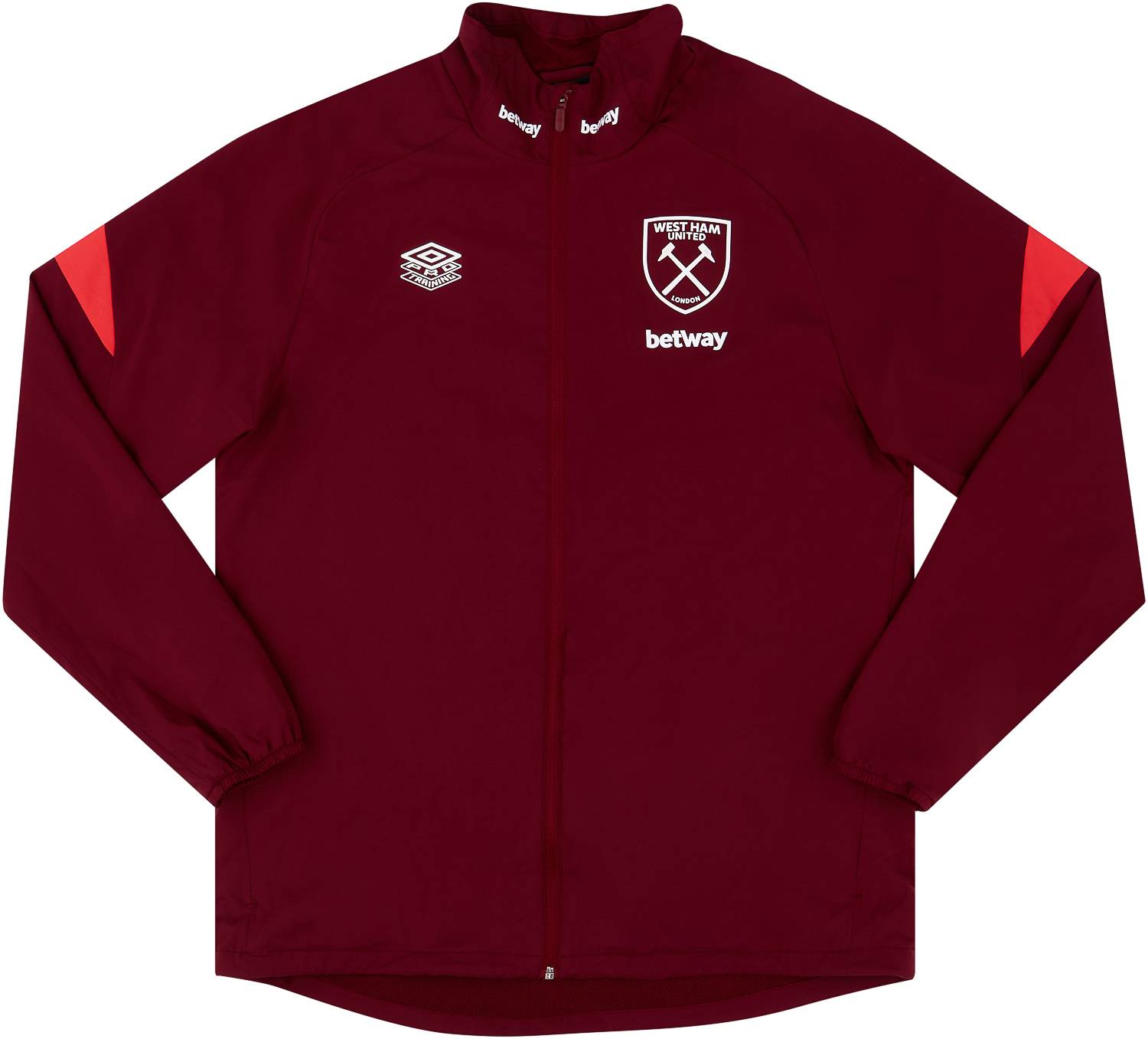 2021-22 West Ham Umbro Presentation Jacket