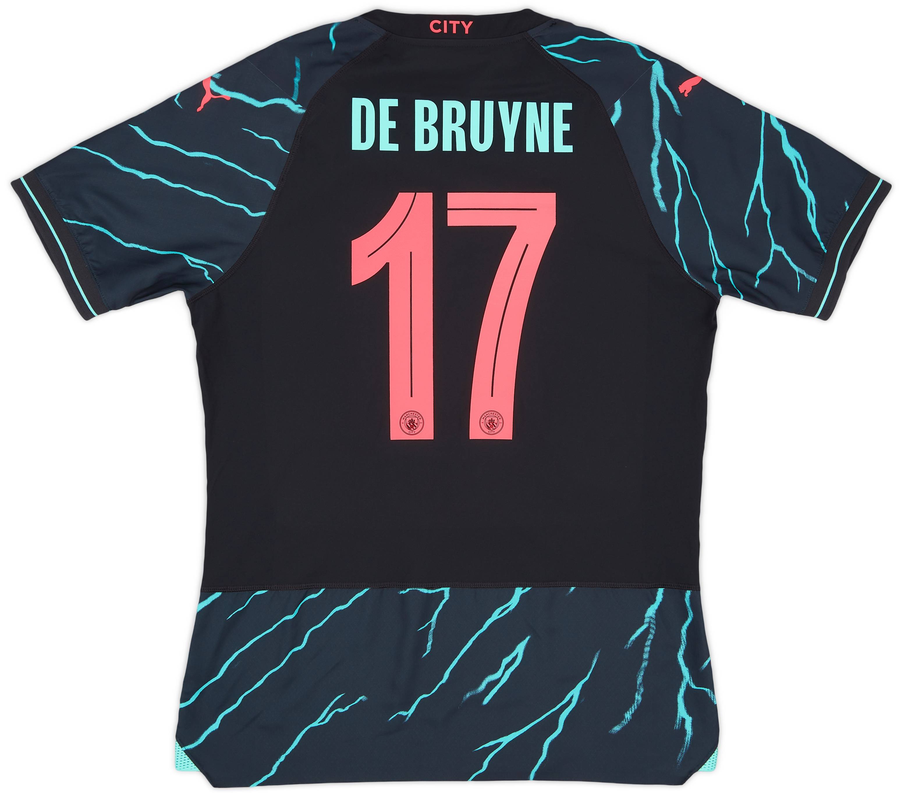 2023-24 Manchester City Authentic Third Shirt De Bruyne #17