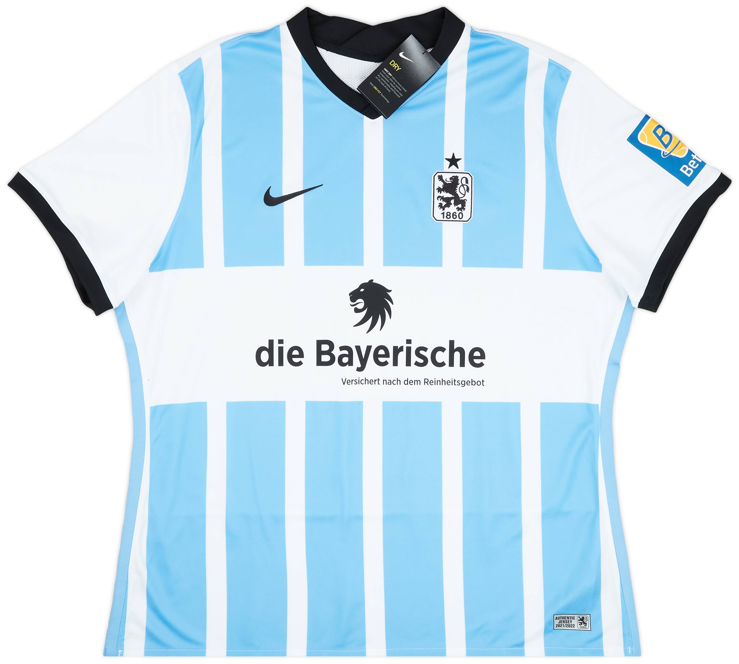 2021-22 1860 Munich Home Shirt - (3XL)