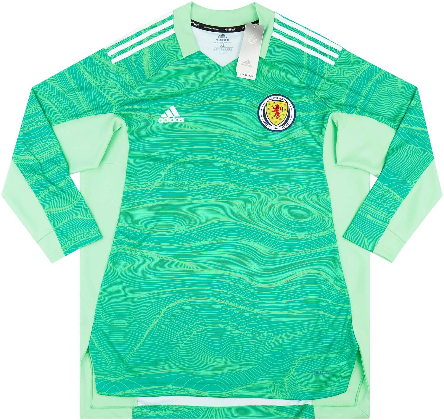 2021-22 Scotland Player Issue GK Shirt
