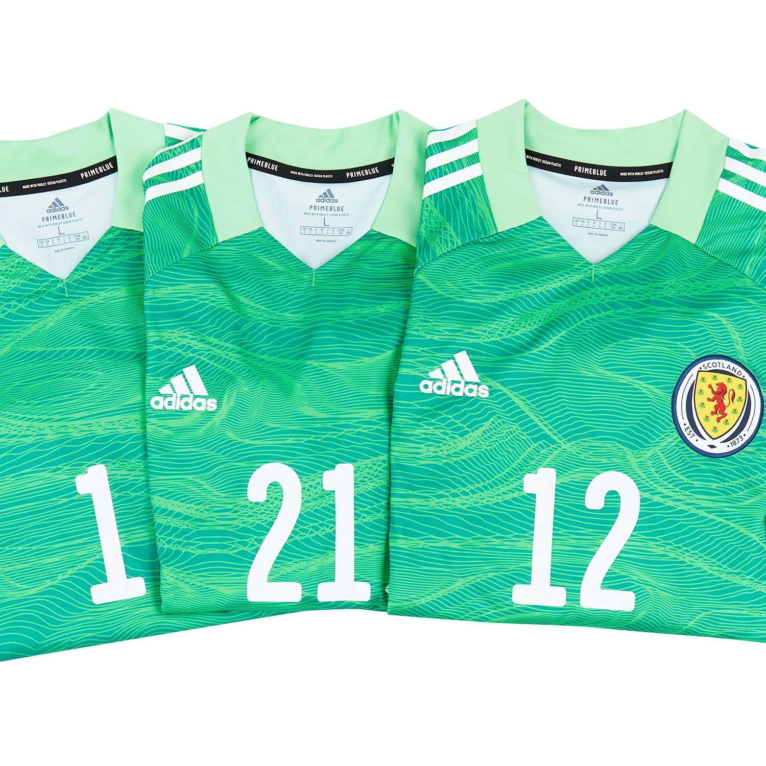 2021-22 Scotland Player Issue GK Shirt #