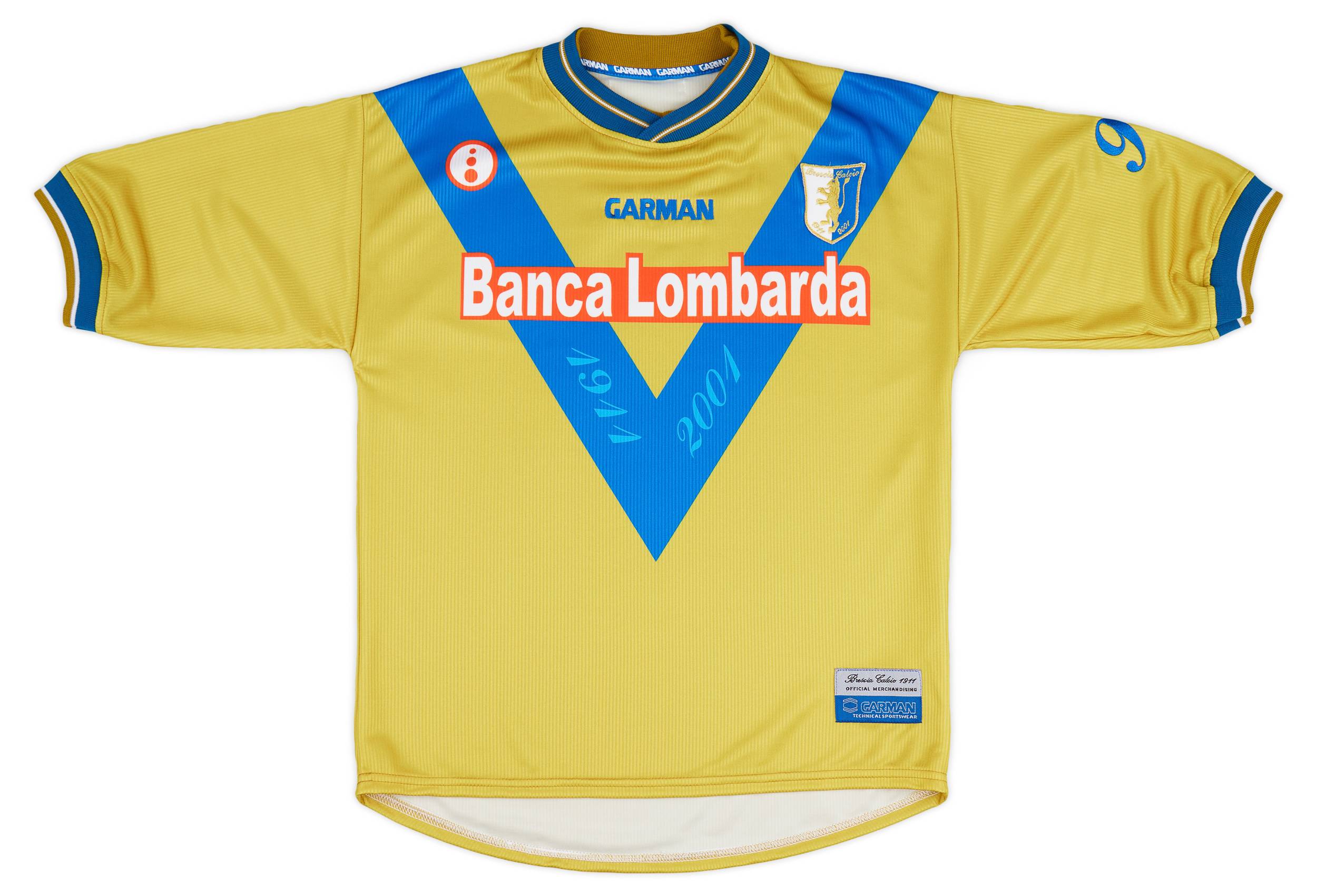 2001-02 Brescia Garman Reissue Third Shirt