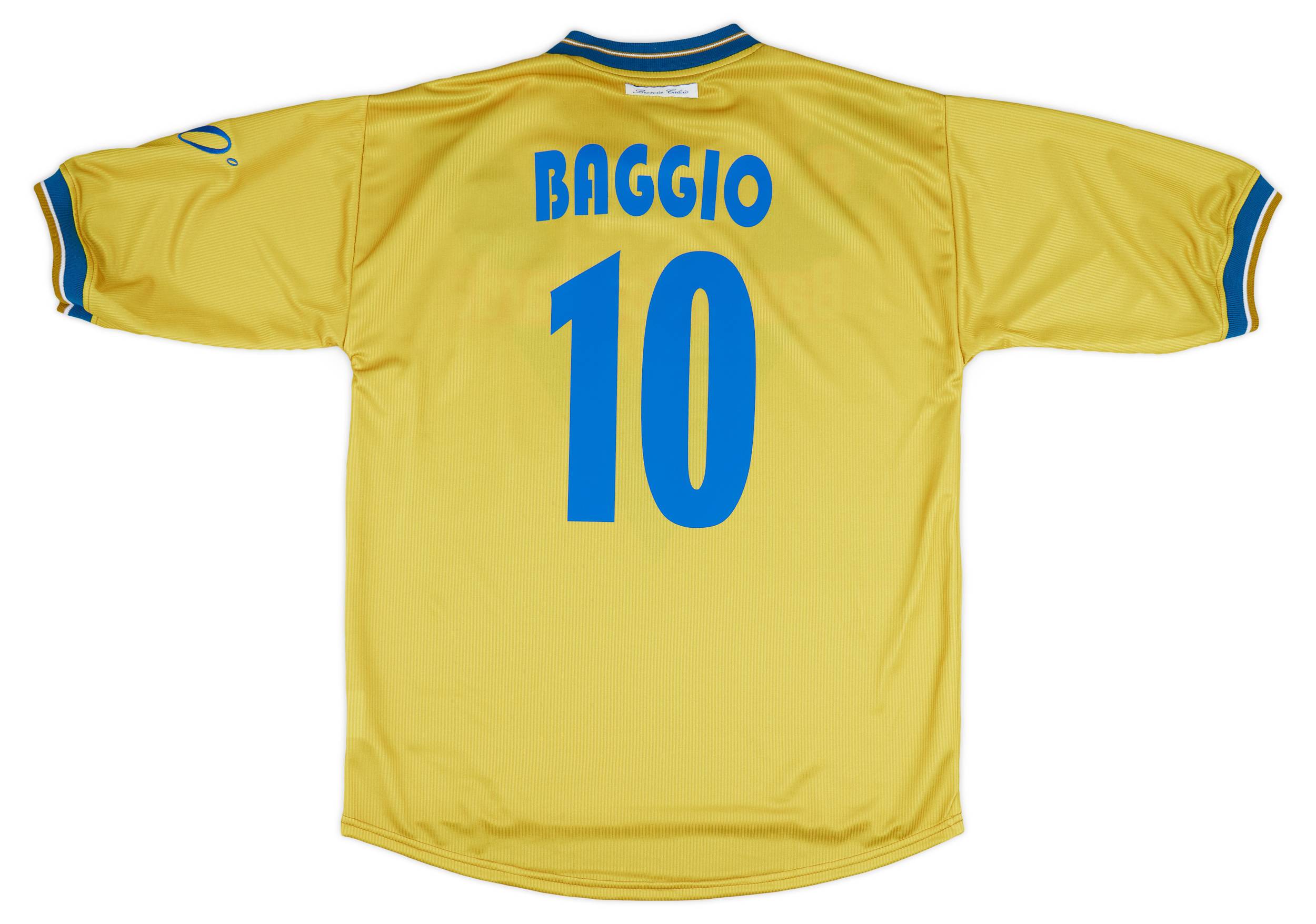 2001-02 Brescia Garman Reissue Third Shirt Baggio #10
