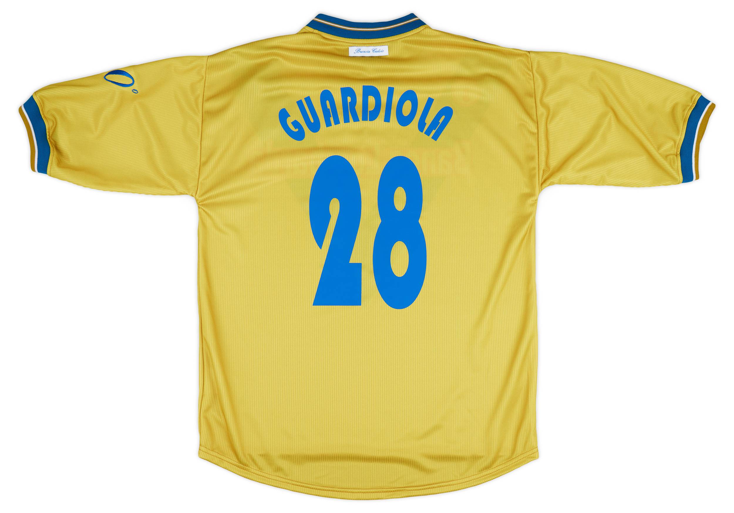 2001-02 Brescia Garman Reissue Third Shirt Guardiola #28