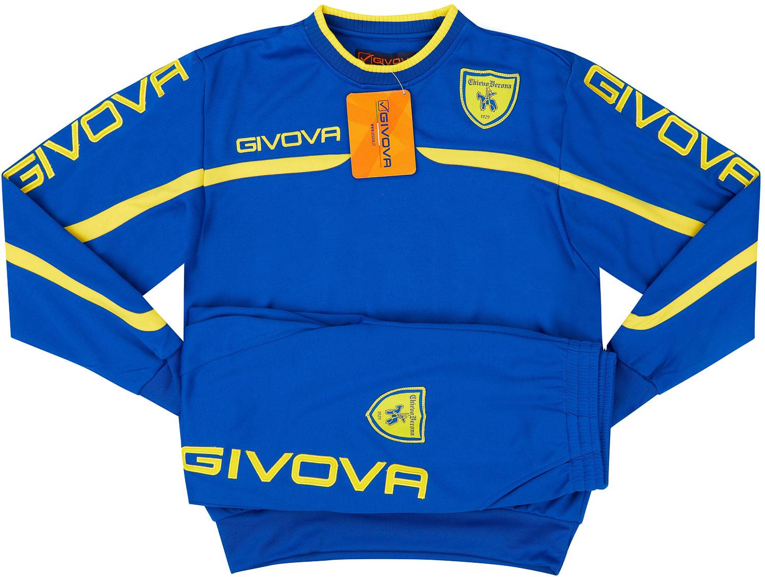 2018-19 Chievo Verona Givova Tracksuit (XS)