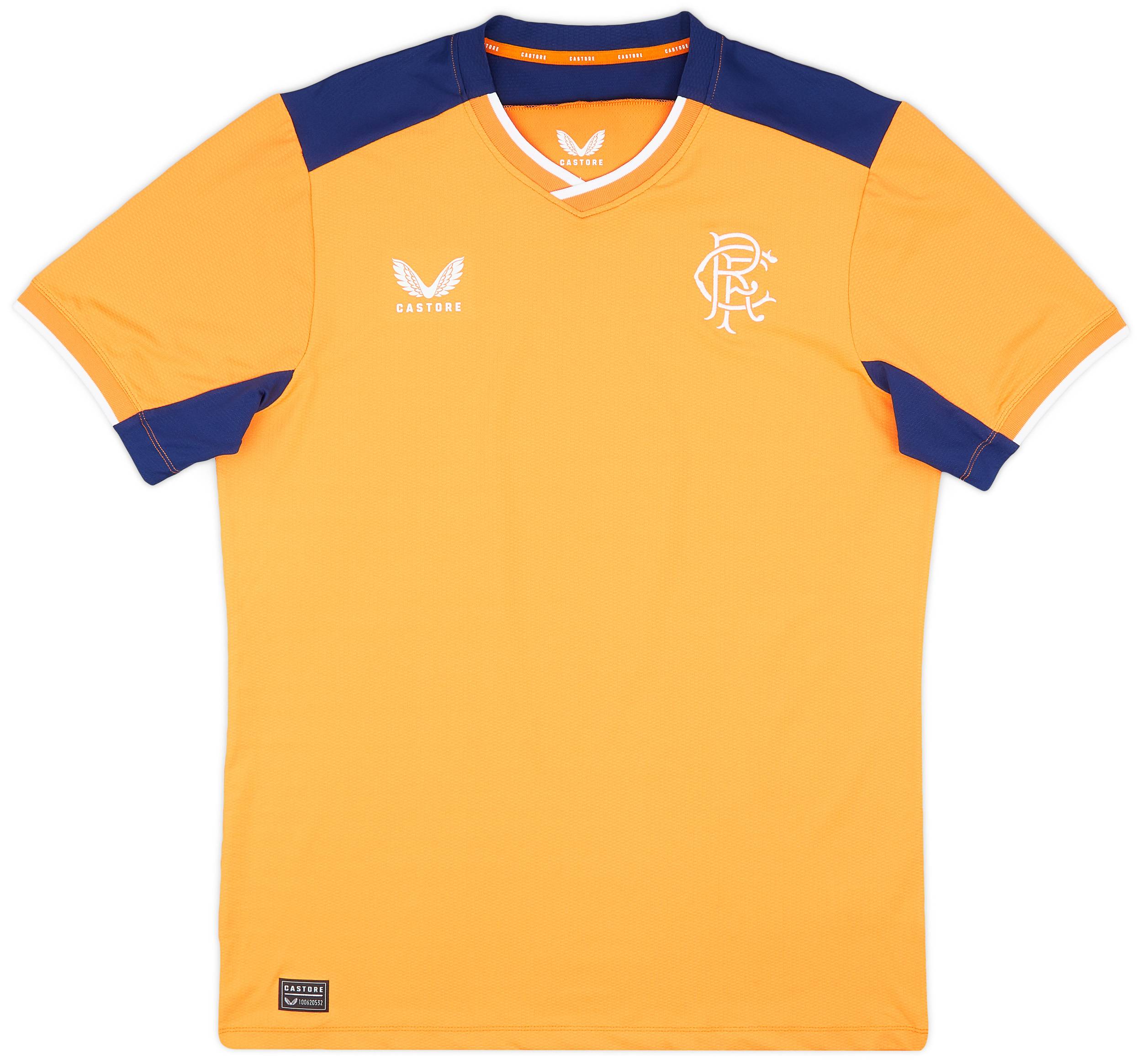 2022-23 Rangers Player Issue Pro Third Shirt - As New