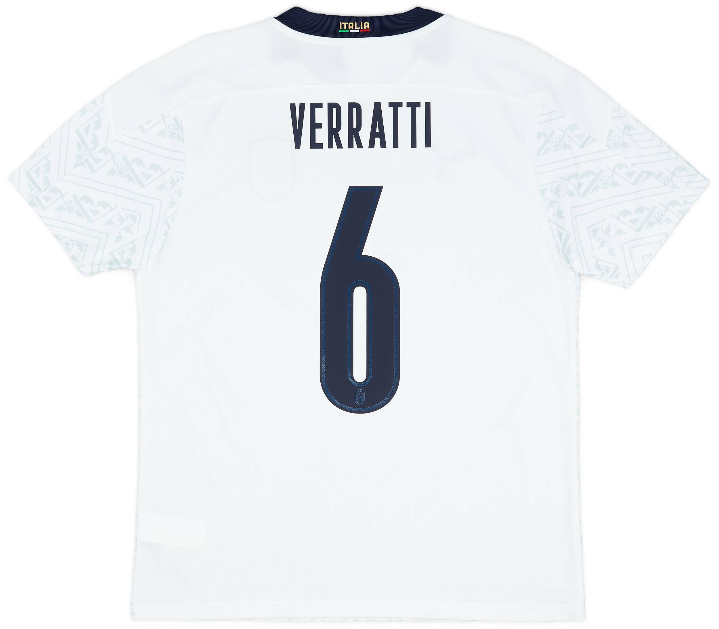 2020-21 Italy Away Shirt Verratti #6