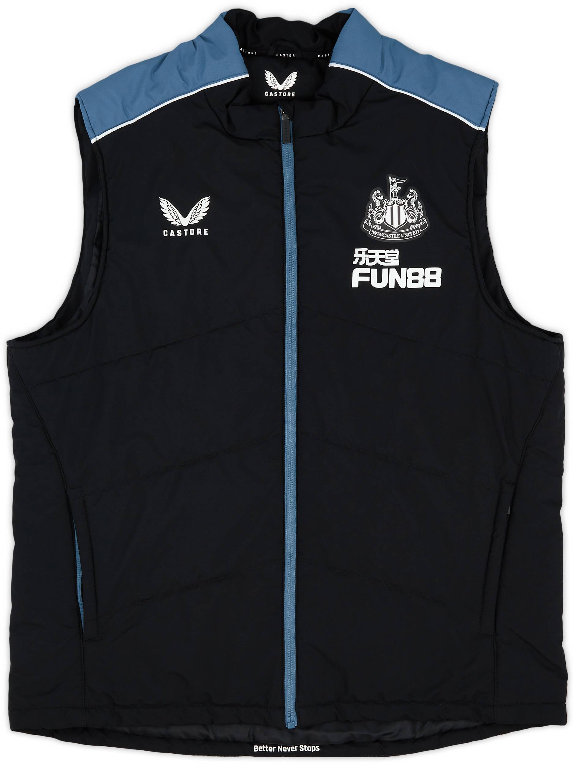 2021-22 Newcastle Castore Training Gilet