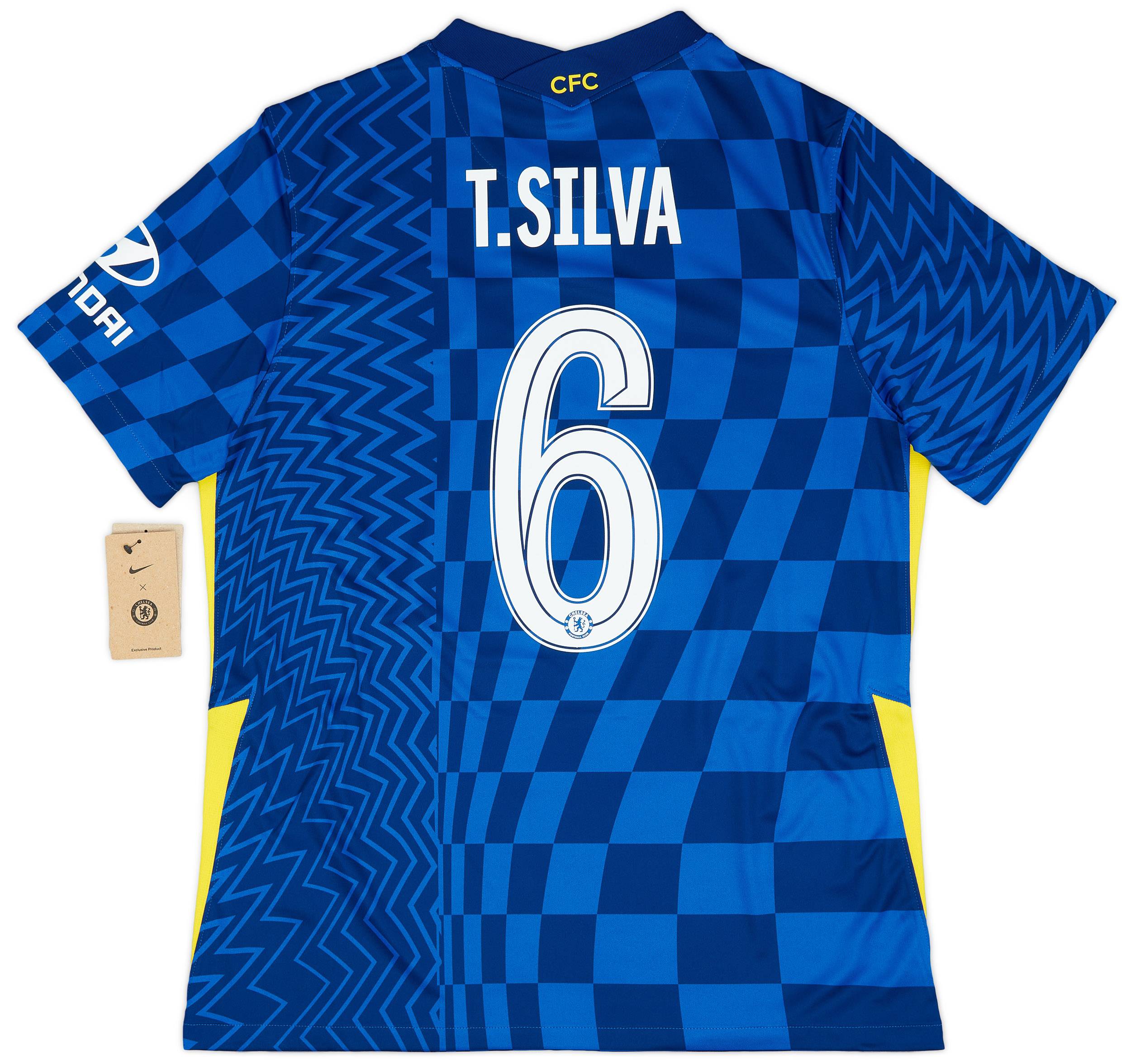 2021-22 Chelsea Home Shirt T.Silva #6