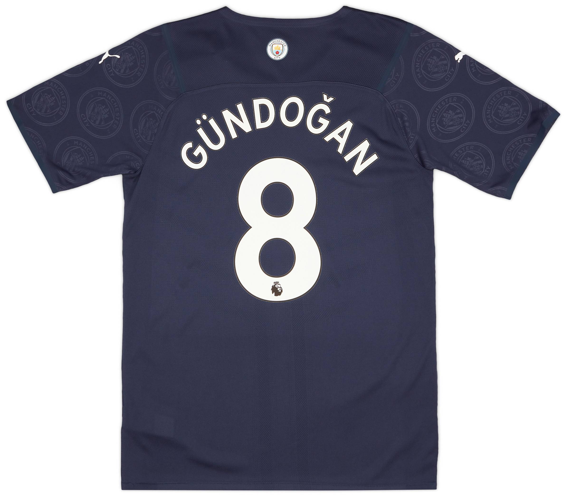 2021-22 Manchester City Player Issue Third Shirt Gundogan #8