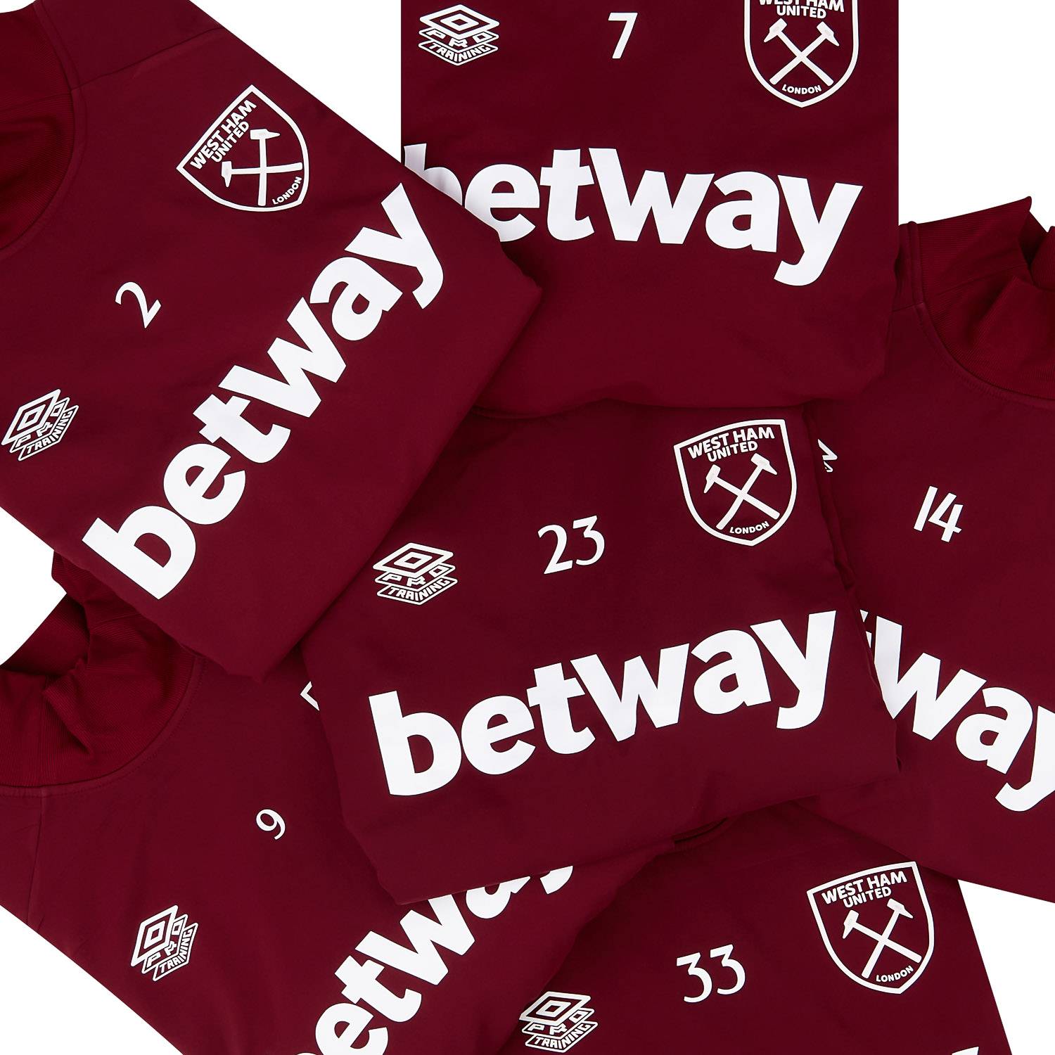 2021-22 West Ham Player Issue Training Top #