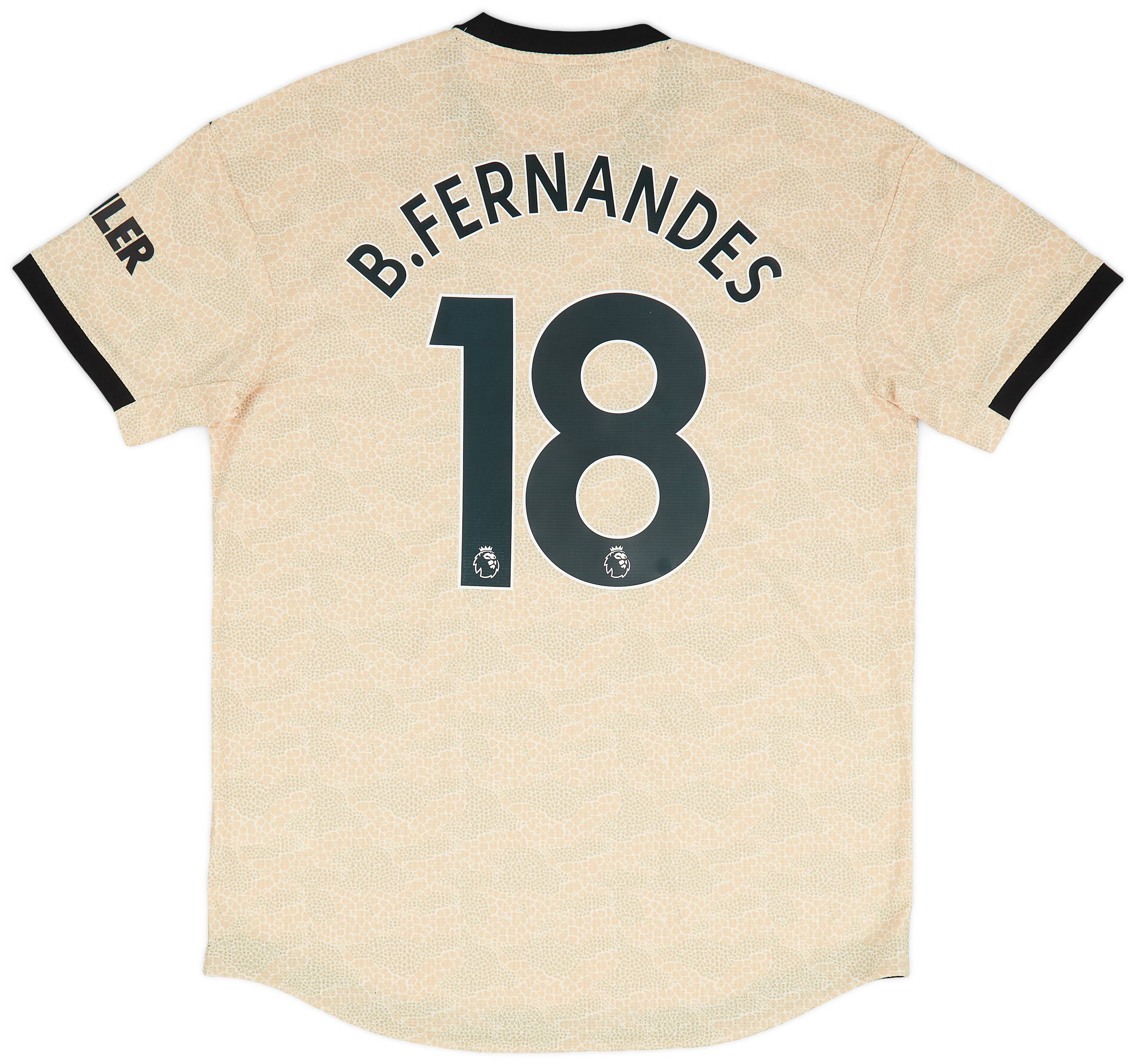 2019-20 Manchester United Player Issue B.Fernandes #18 (L)