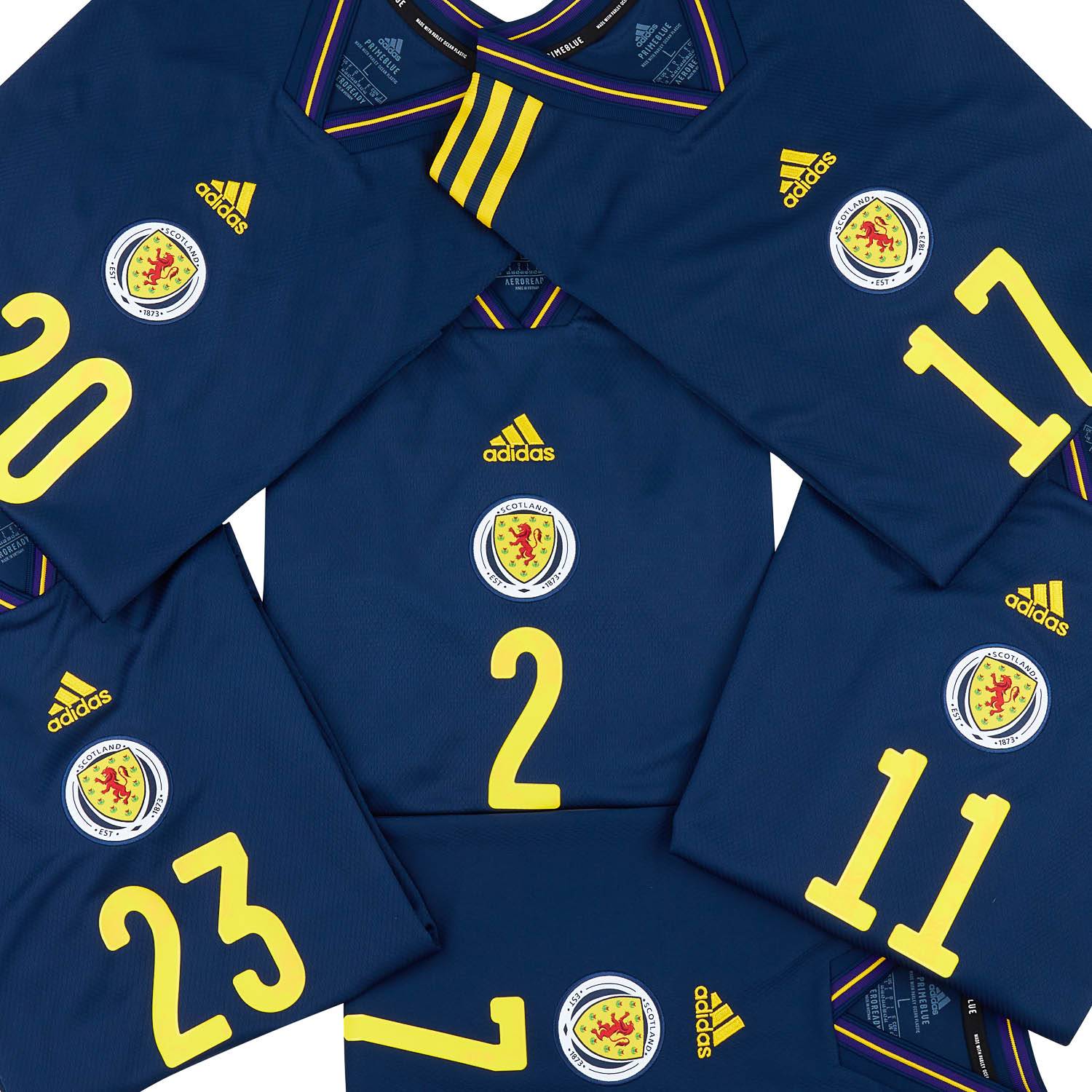 2022-23 Scotland Women's Player Issue Home Shirt # (Excellent)