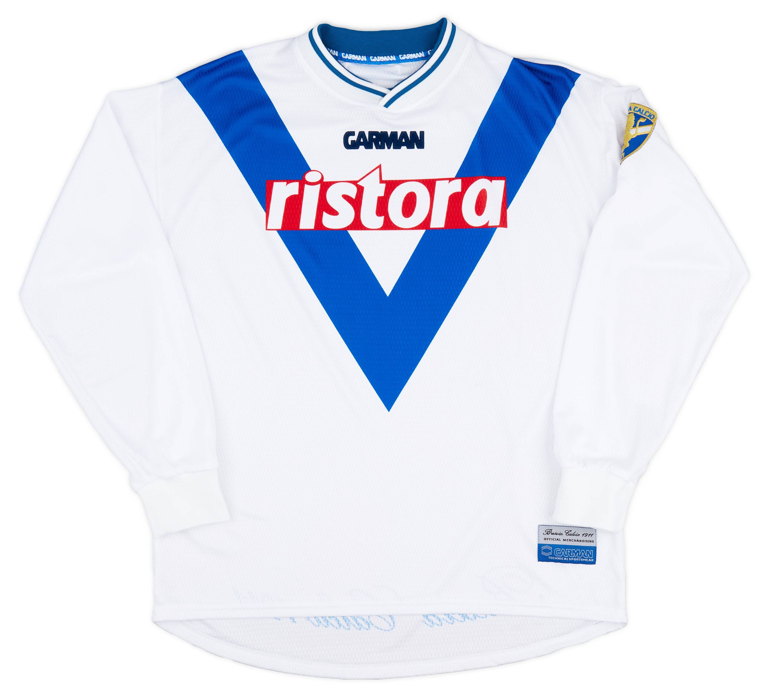 2000-01 Brescia Garman Reissue Away L/S Shirt