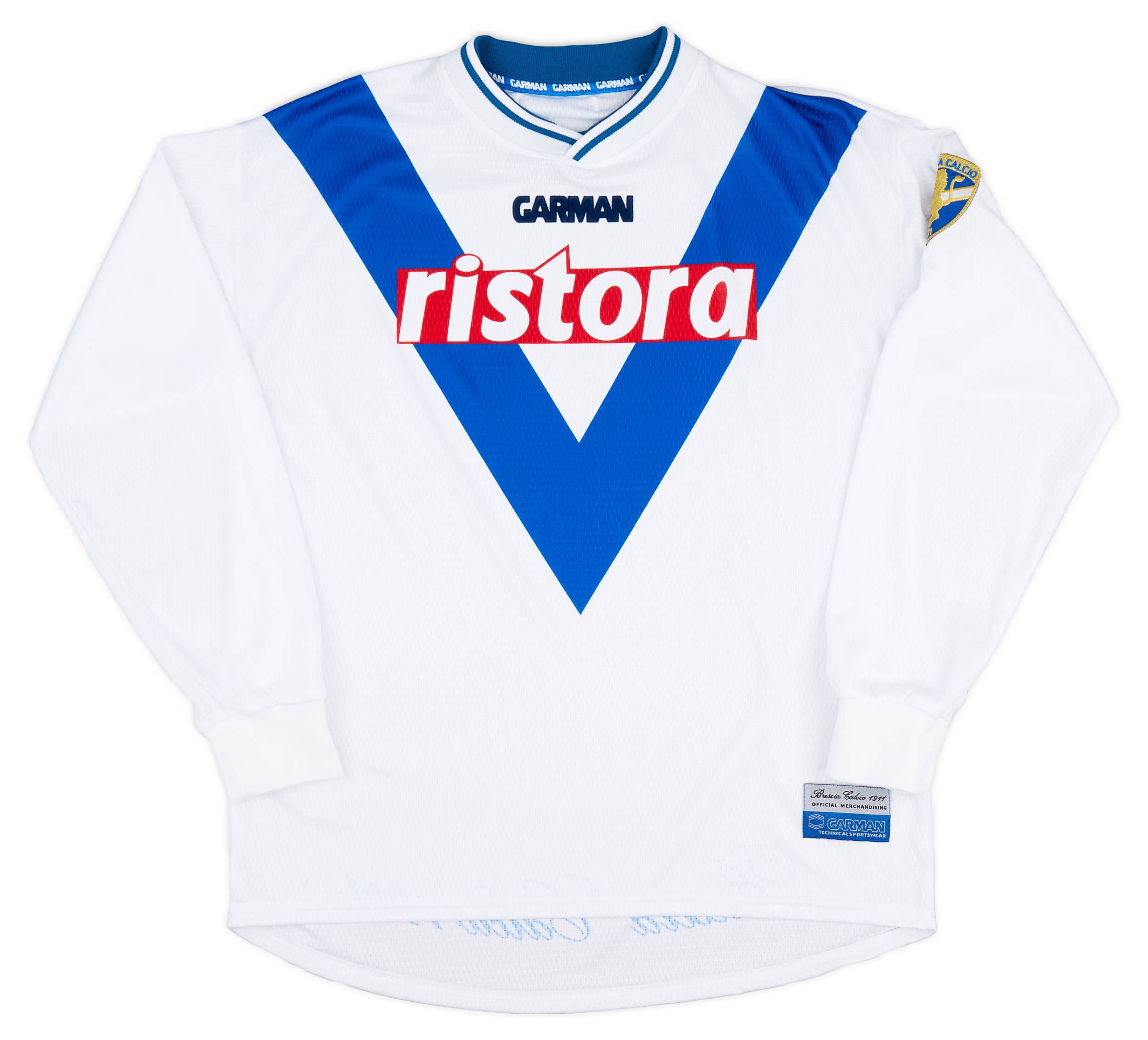 GARMAN Brescia Calcio セットアップ GARMAN Brescia Calcio セットアップ 2000/01 BAGGIO #10