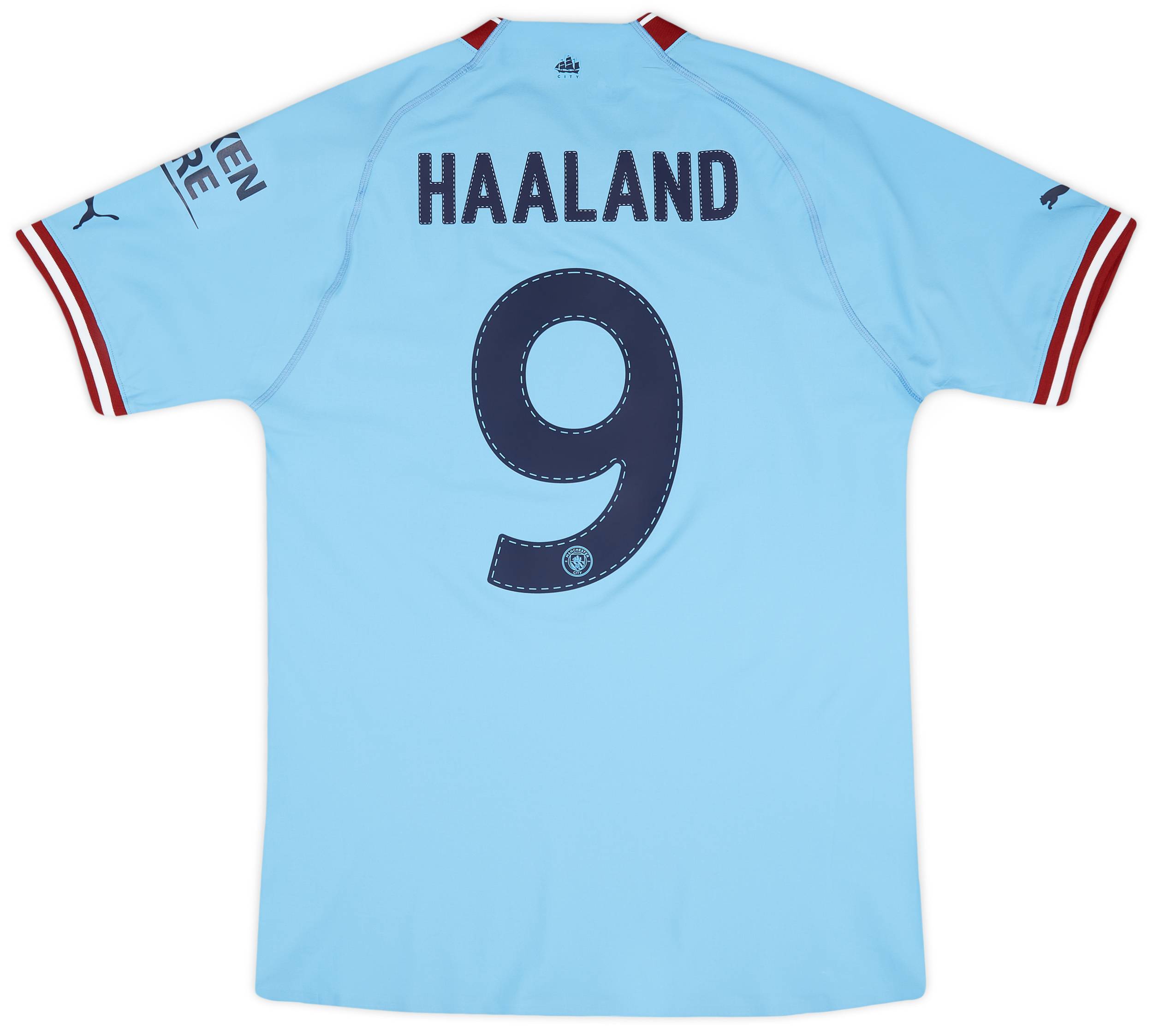 2022-23 Manchester City Player Issue Home European Shirt Haaland #9
