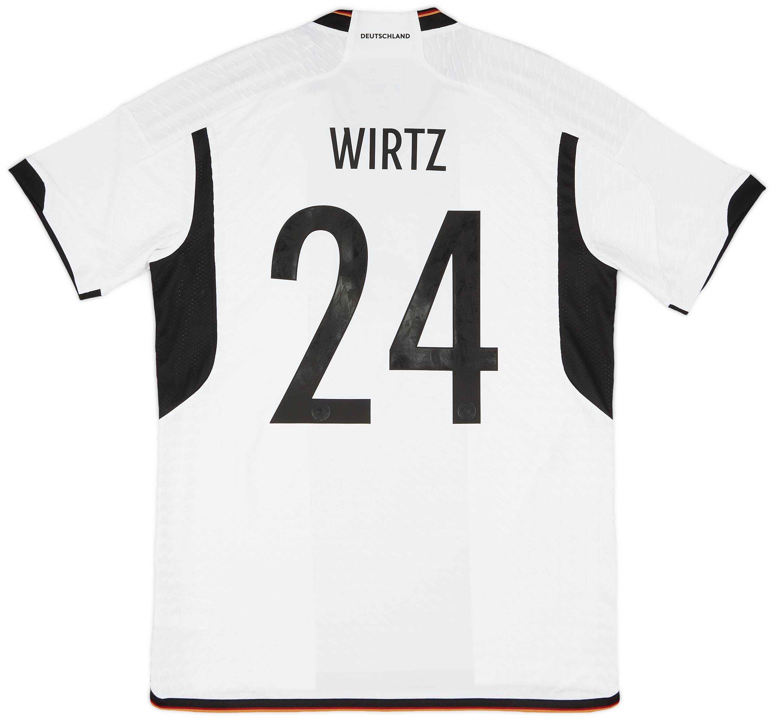 2022-23 Germany Authentic Home Shirt Wirtz #24