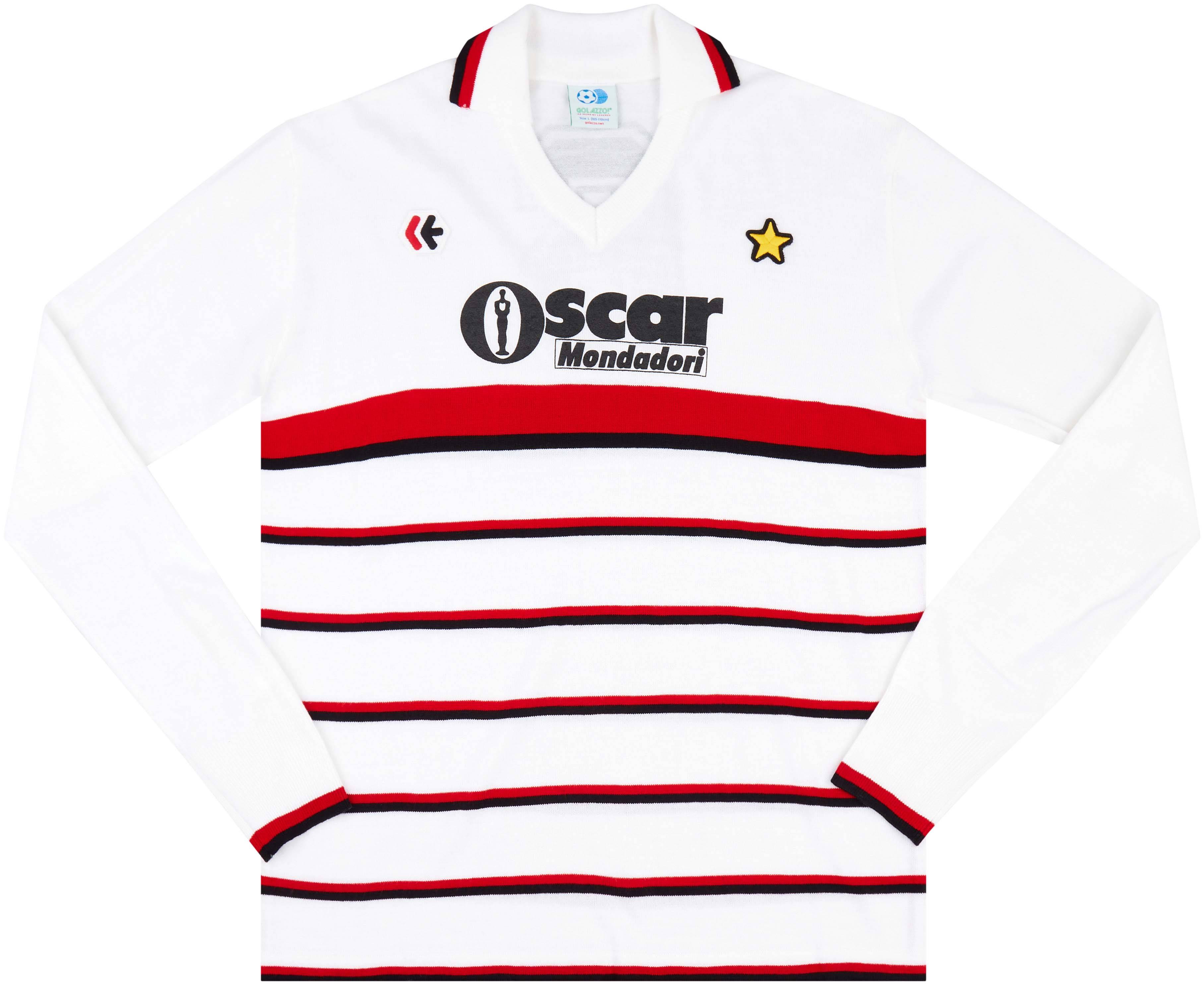 1984-85 AC Milan RollyGo-Reissue Away L/S Shirt #6 (Baresi) L