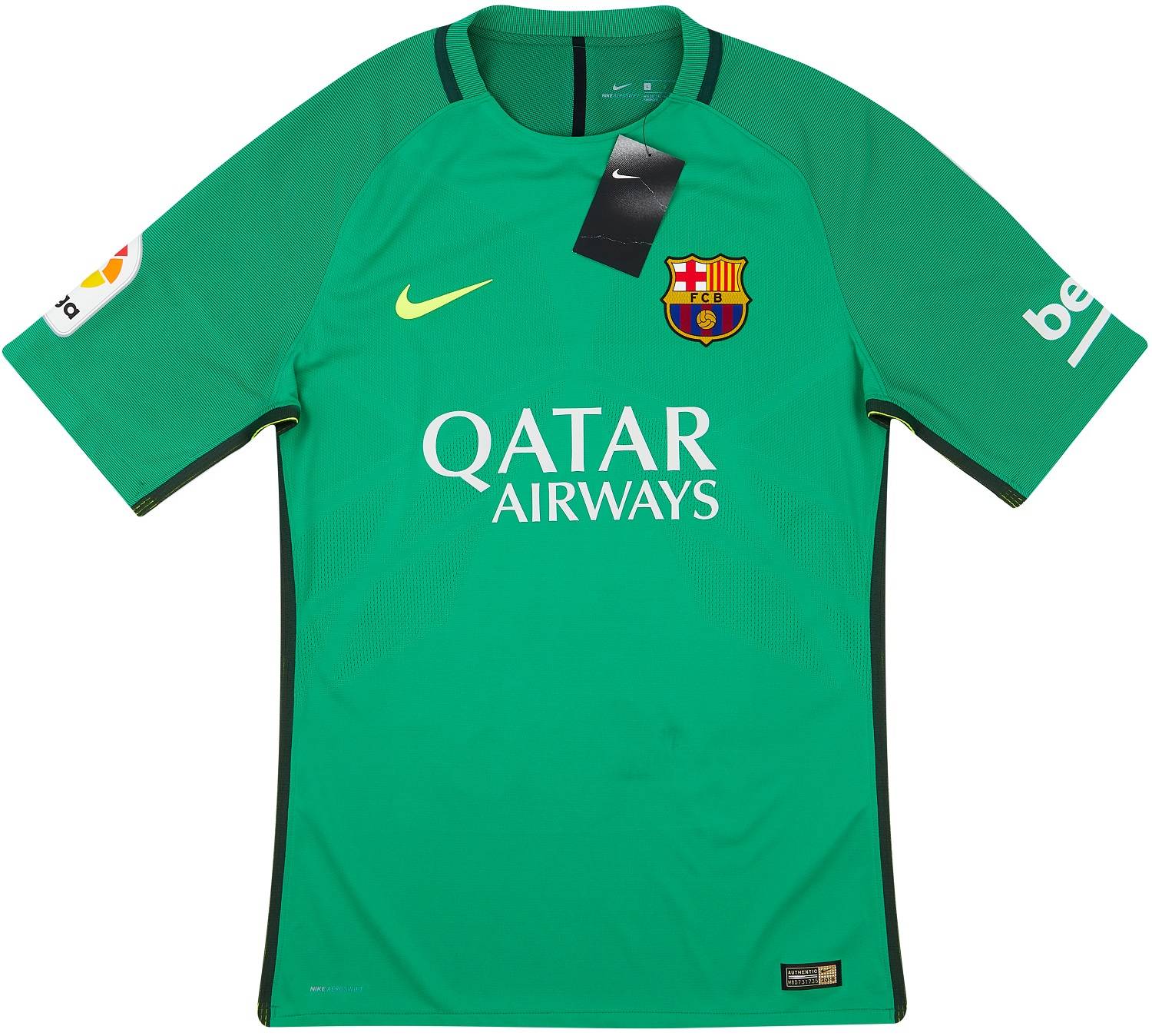 2016-17 Barcelona Player Issue GK Away Shirt *w/Tags* L