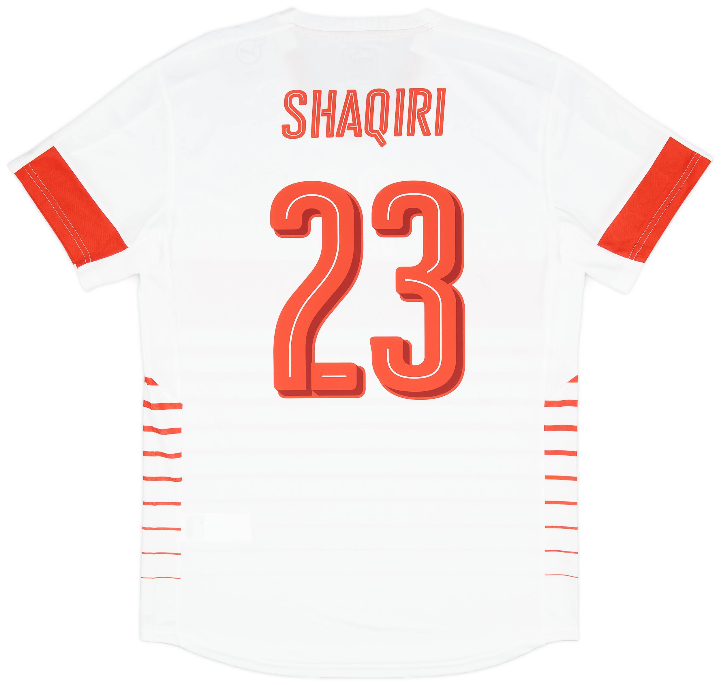 2016-17 Switzerland Player Issue Away Shirt Shaqiri #23 (PRO Fit)