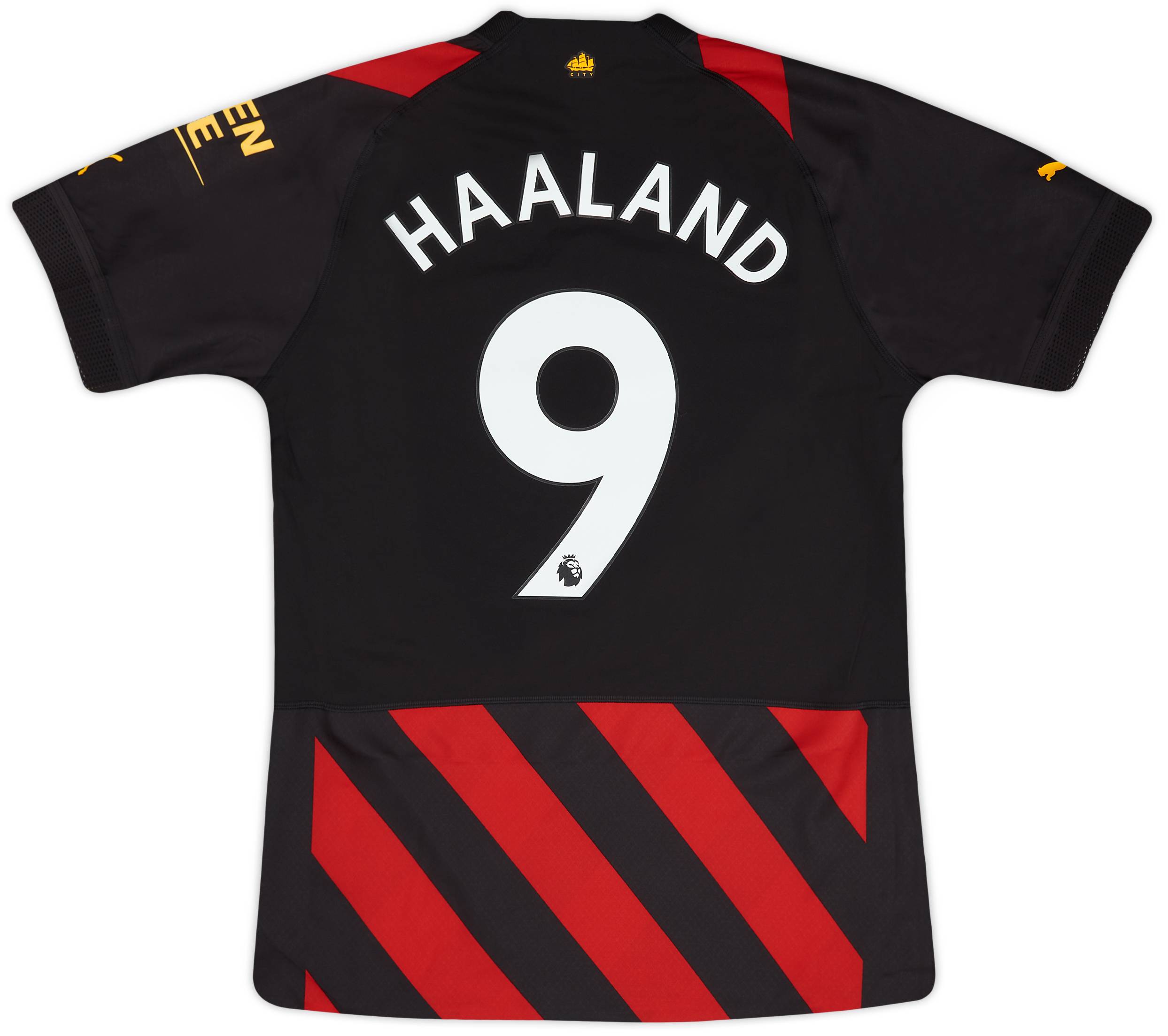 2022-23 Manchester City Player Issue Away Shirt Haaland #9