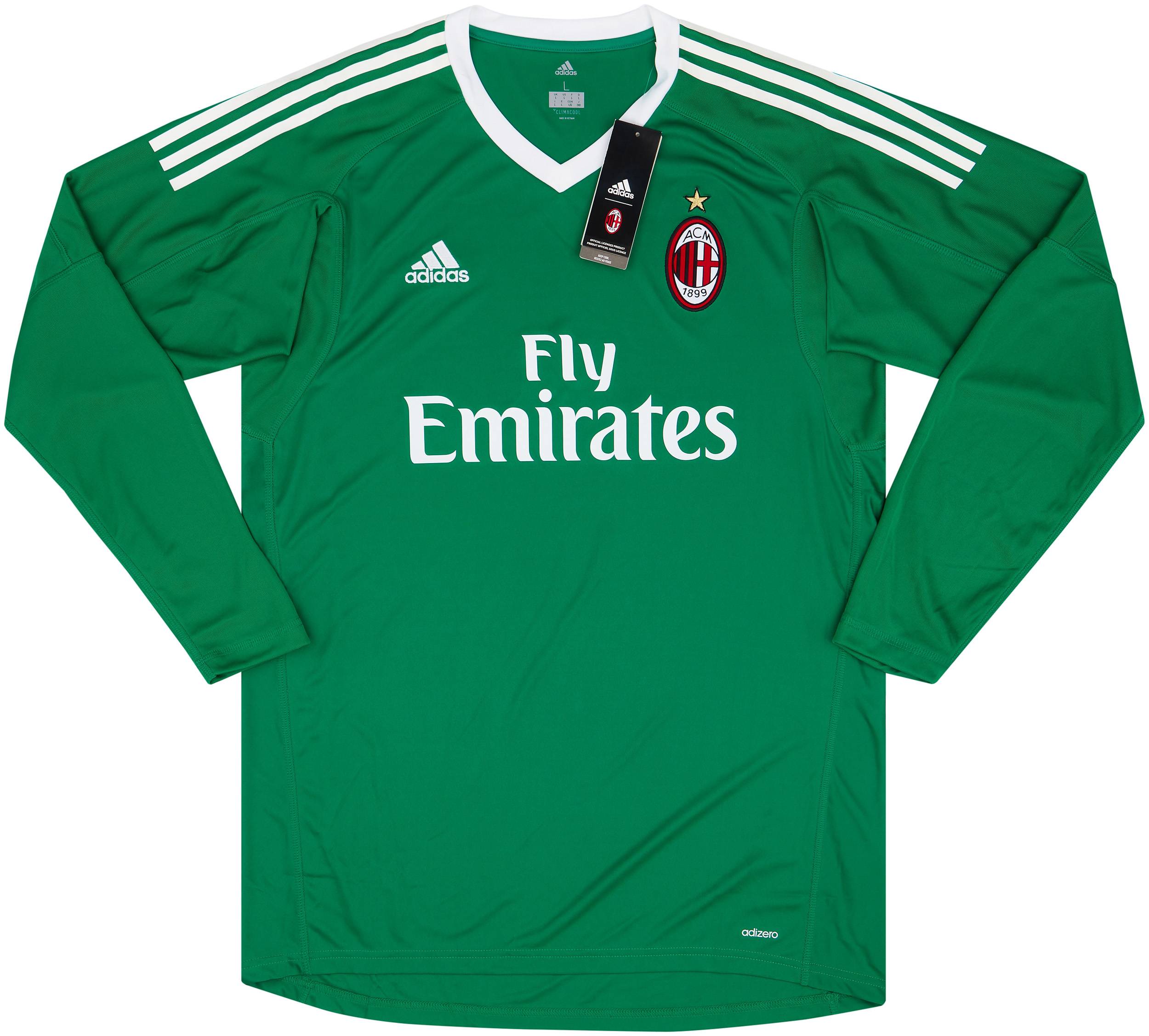 2017-18 AC Milan GK Home Shirt (L)