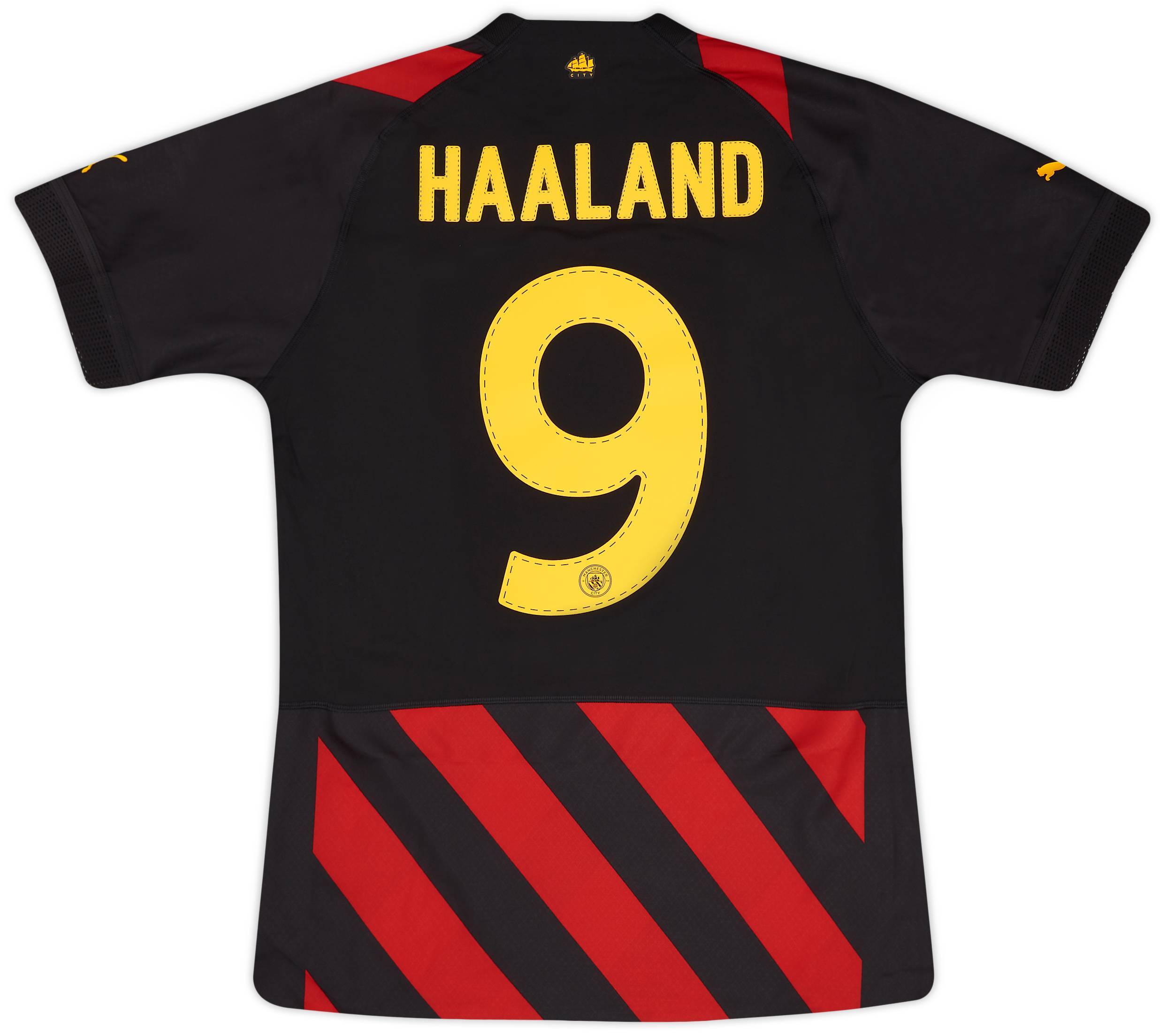 2022-23 Manchester City Player Issue Away European Shirt Haaland #9