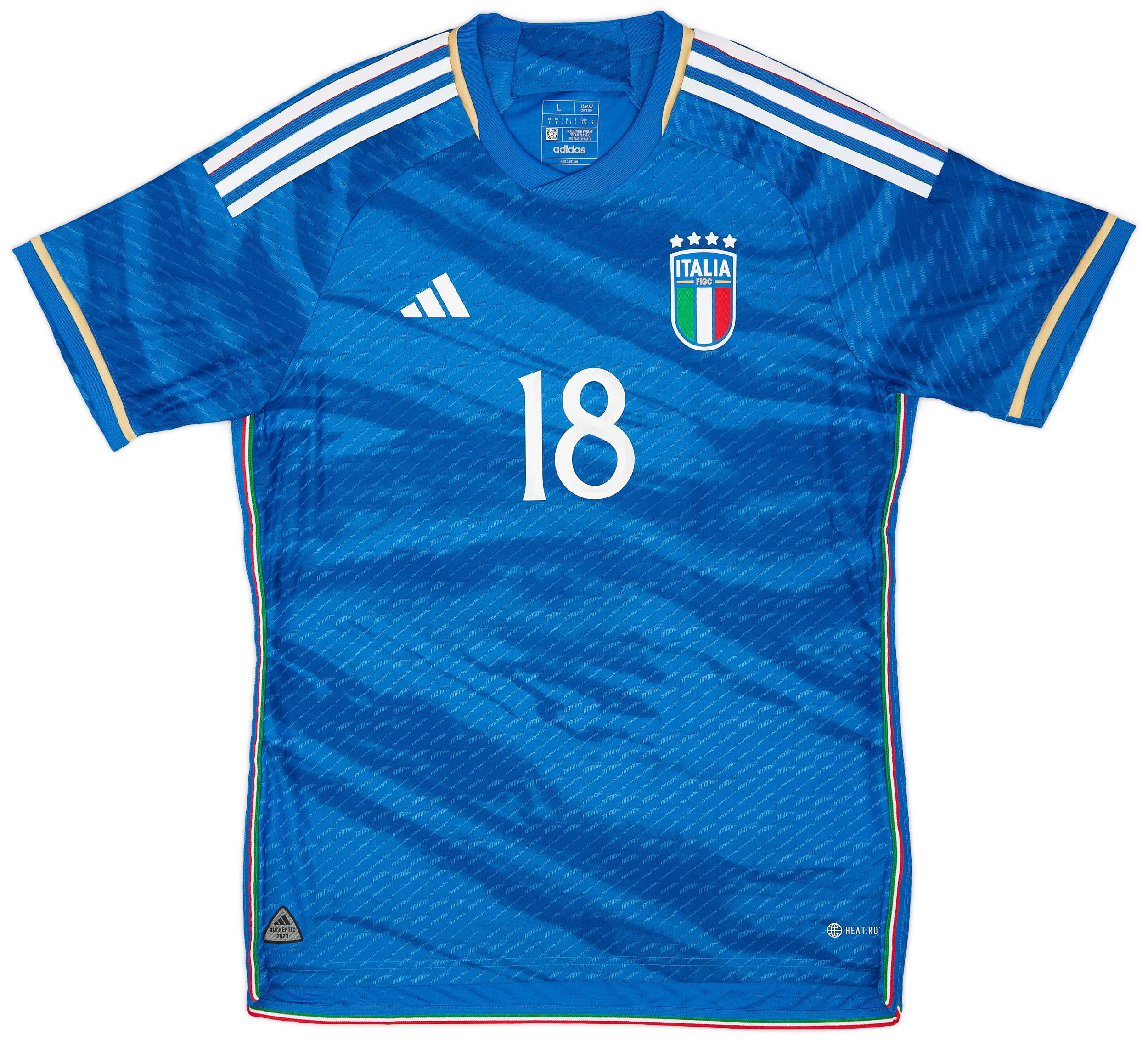 adidas イタリア代表 2024 ユニフォーム ホーム 半袖 レプリカ