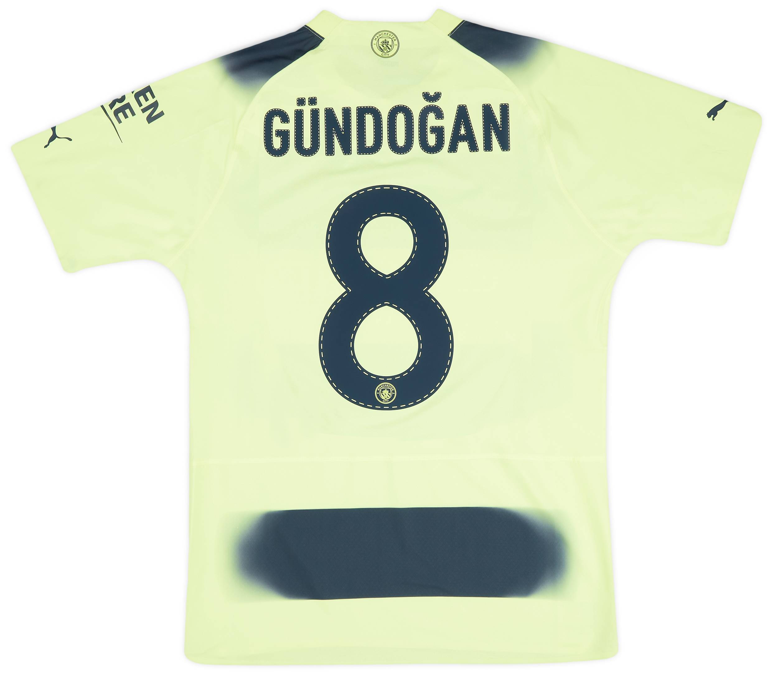 2022-23 Manchester City Player Issue Third European Shirt Gundogan #8