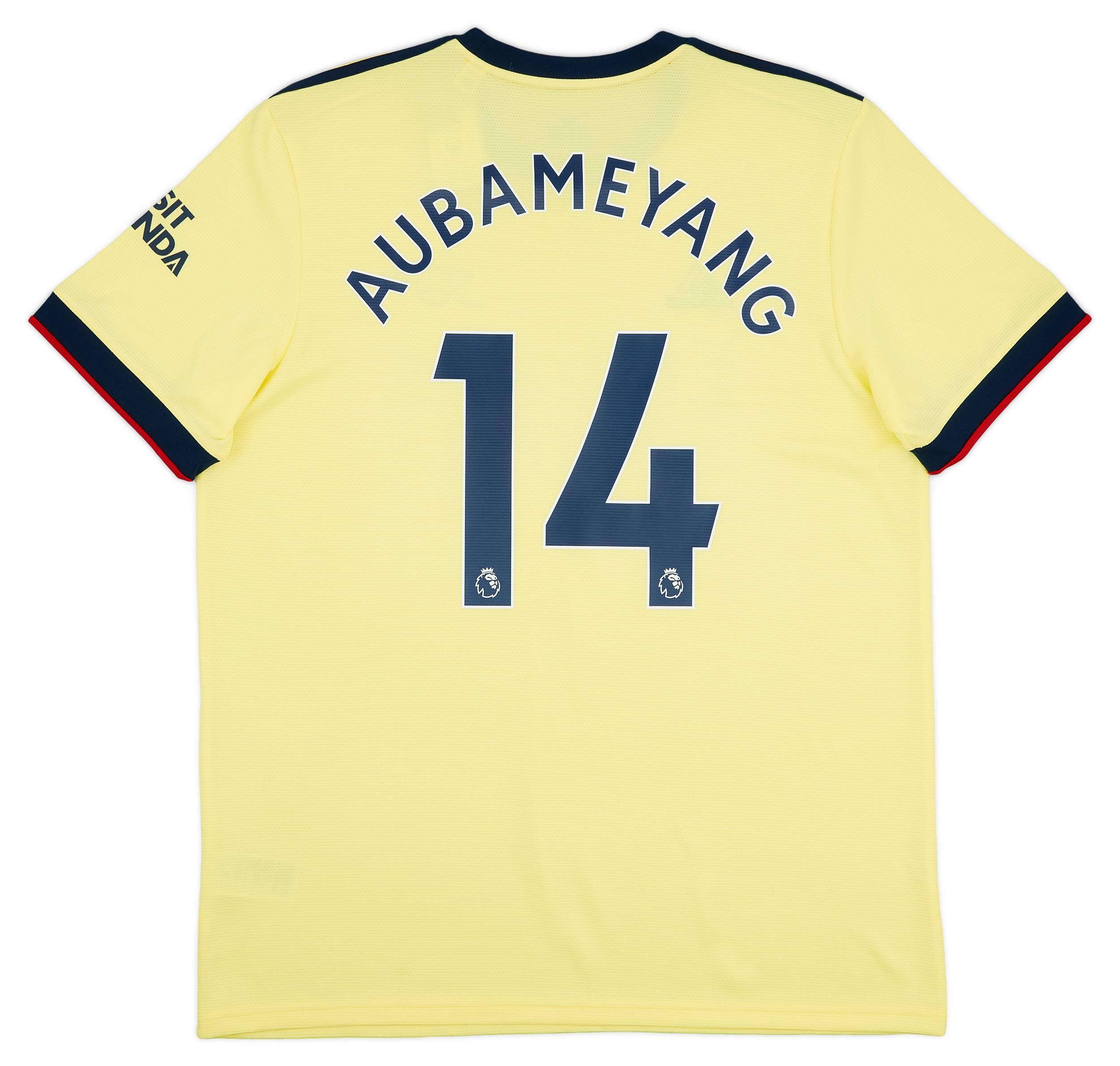 Arsenal shirt aubameyang sales