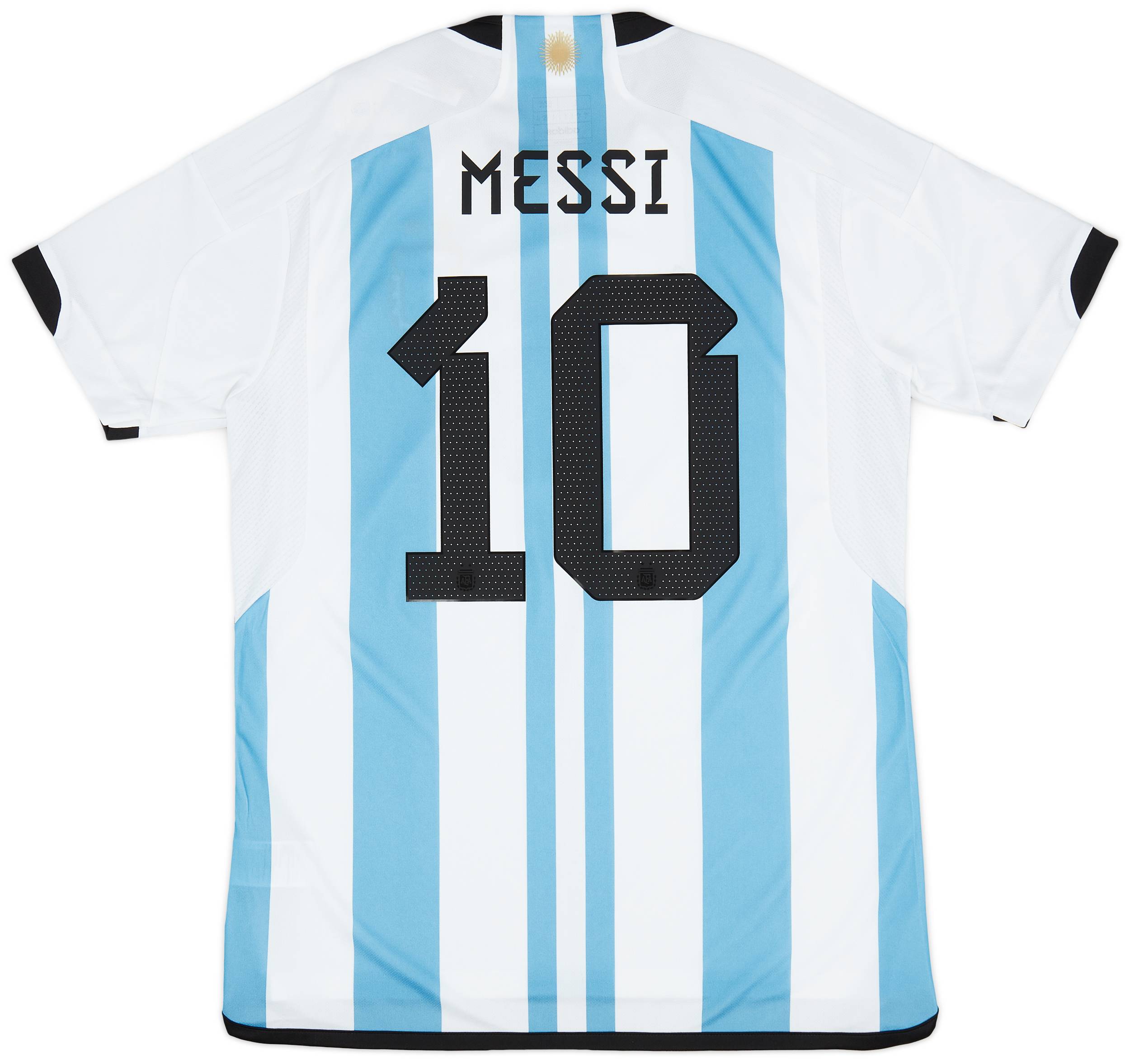 2022-23 Argentina Home 'vs Australia' Shirt Messi #10