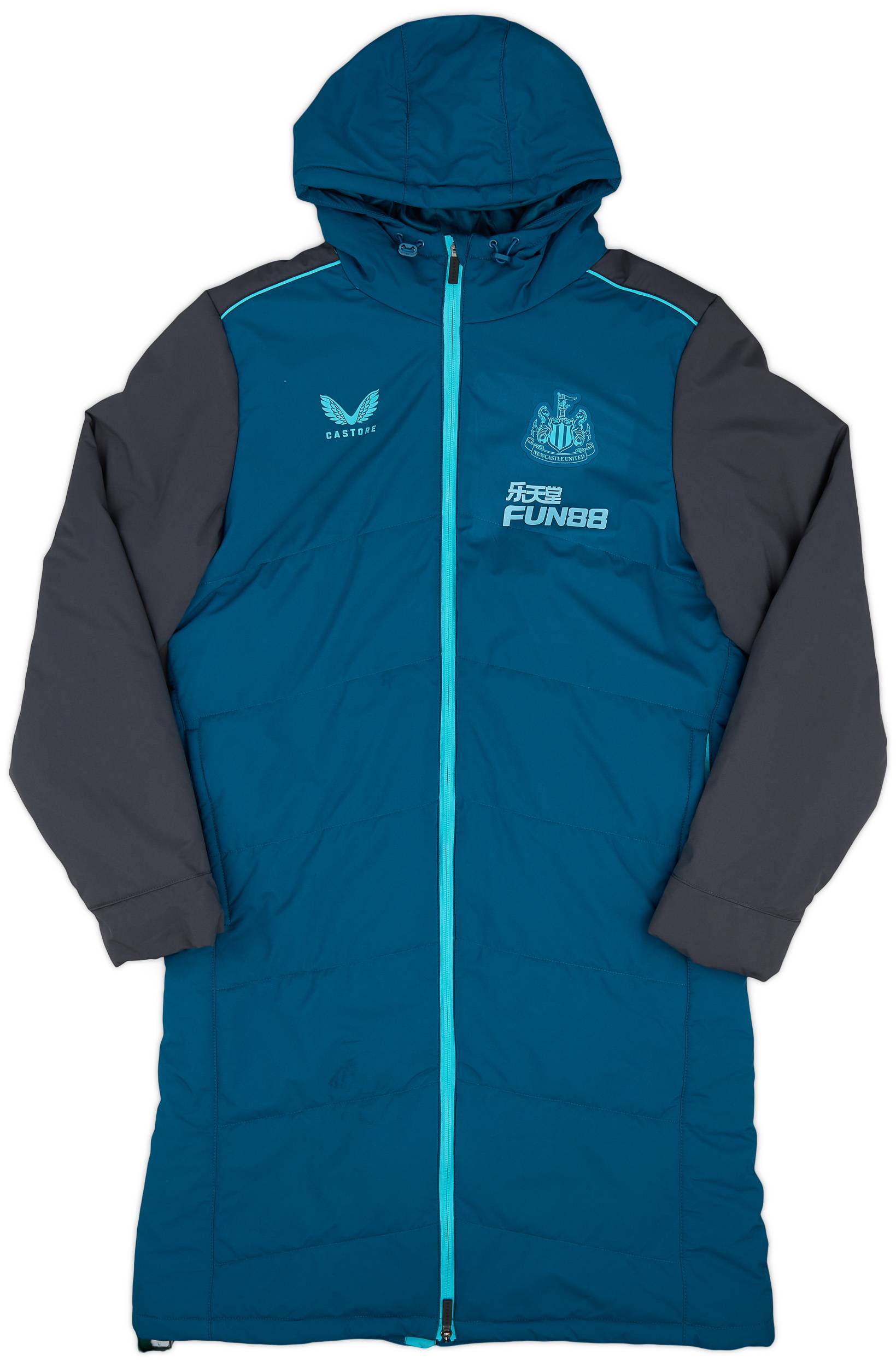 2022-23 Newcastle Castore Long Bench Jacket (M)