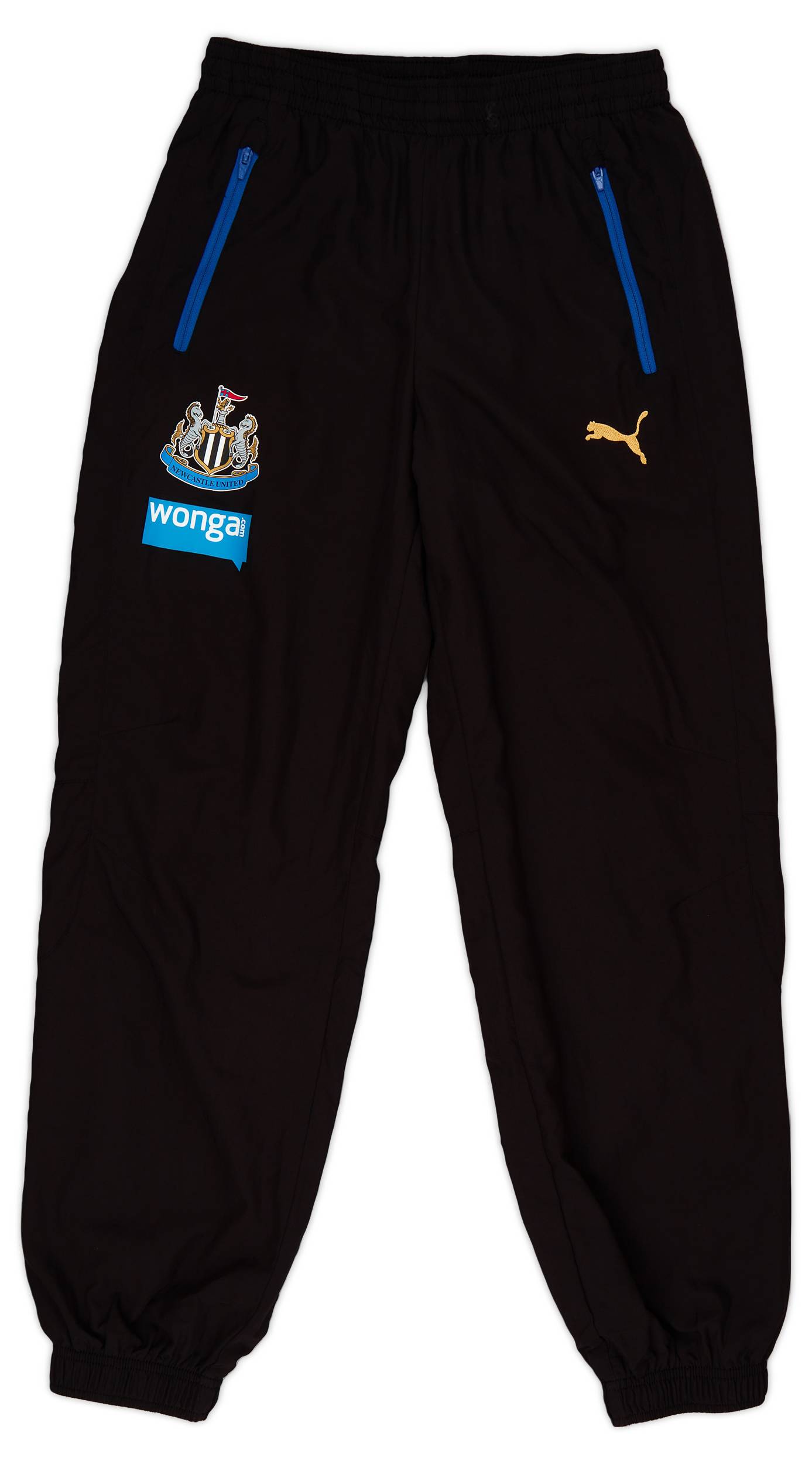 2015-16 Newcastle Puma Training Pants/Bottoms - 7/10 - (L.Kids)