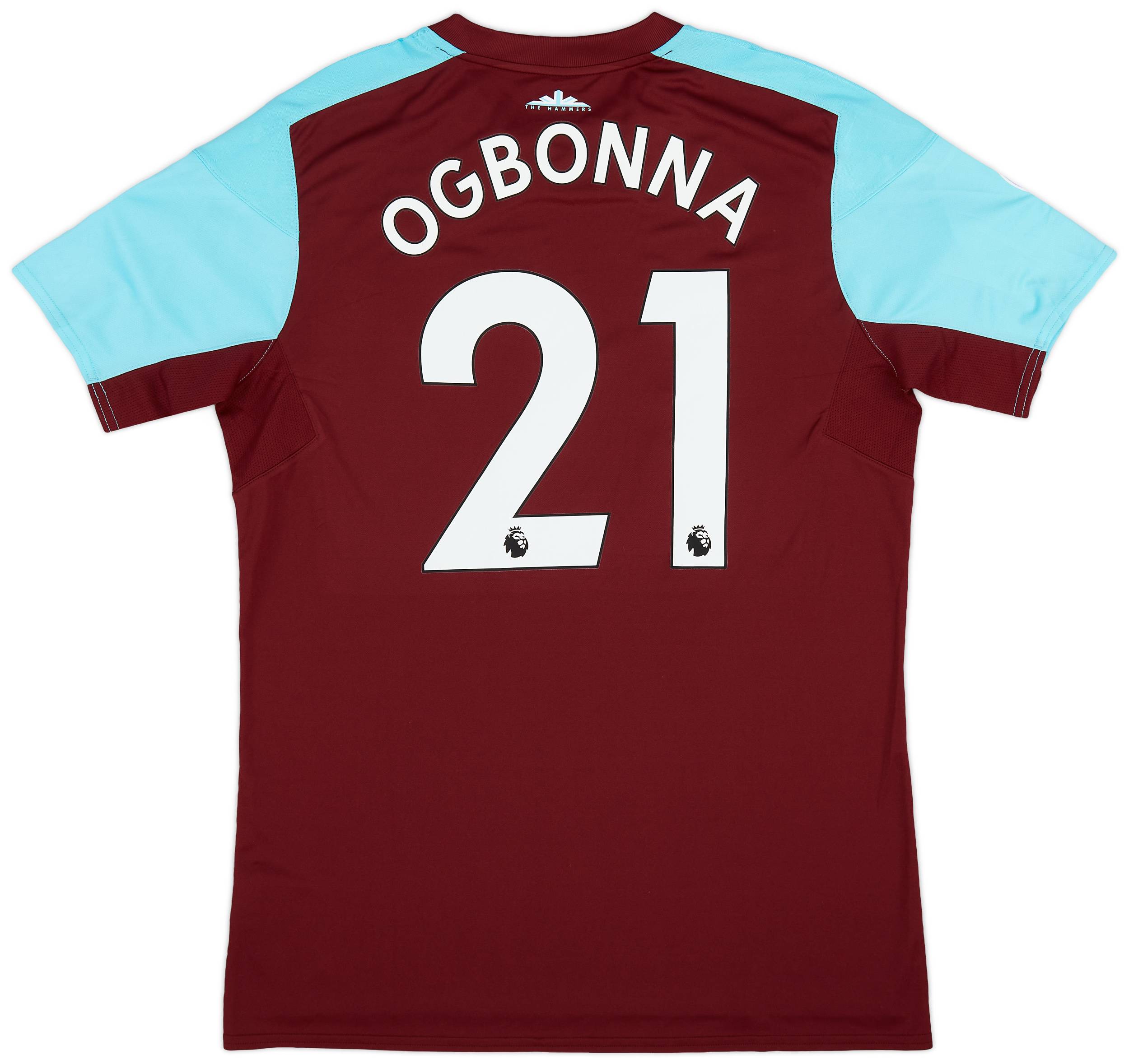 2017-18 West Ham Home Shirt Ogbonna #21 - (L)