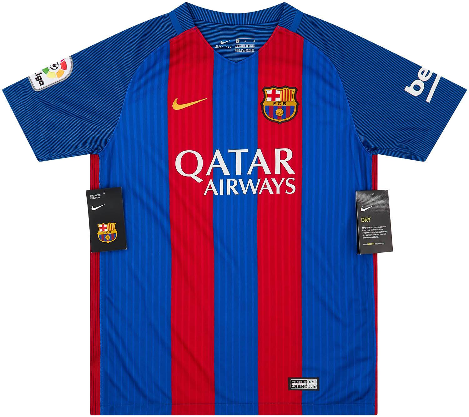 2016-17 Barcelona Home Shirt KIDS