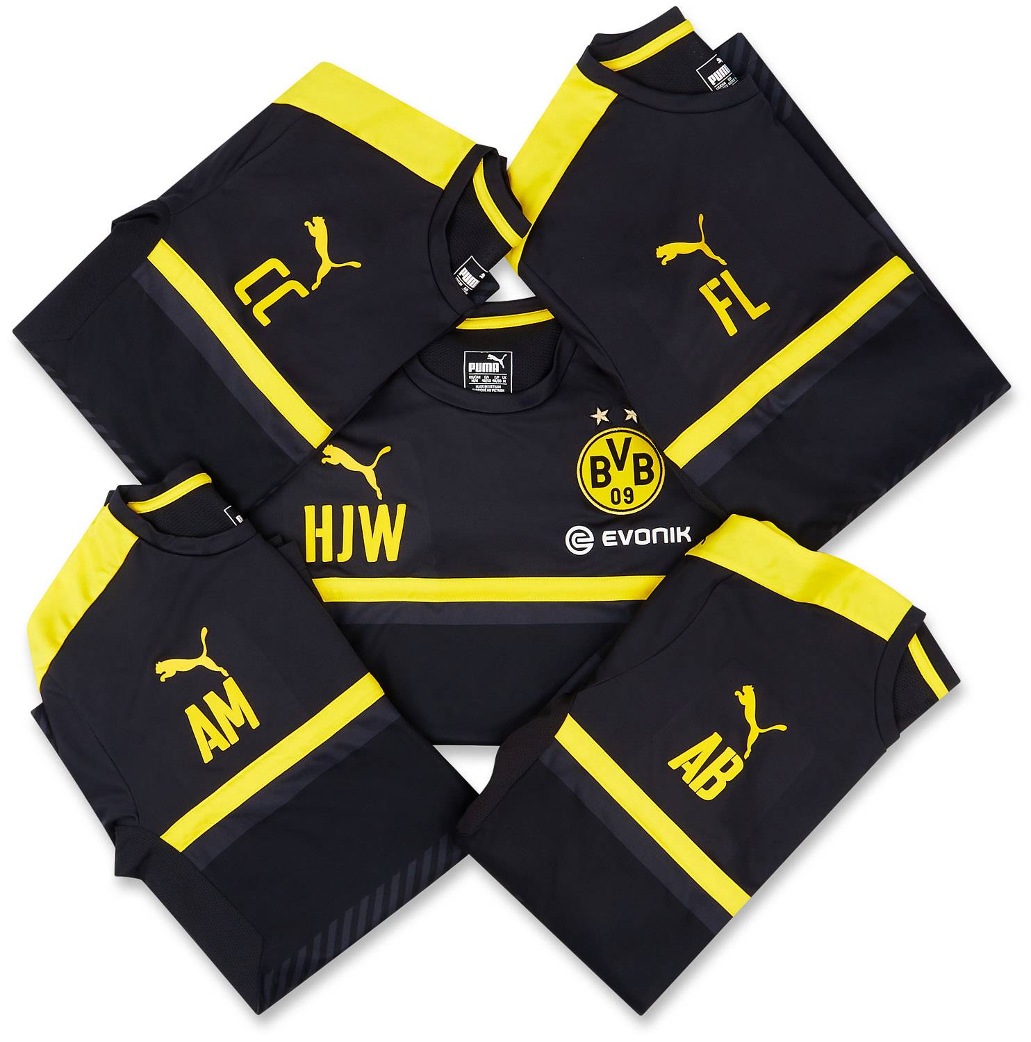 2016-17 Borussia Dortmund Puma Staff Issue Training Top # (Very Good)