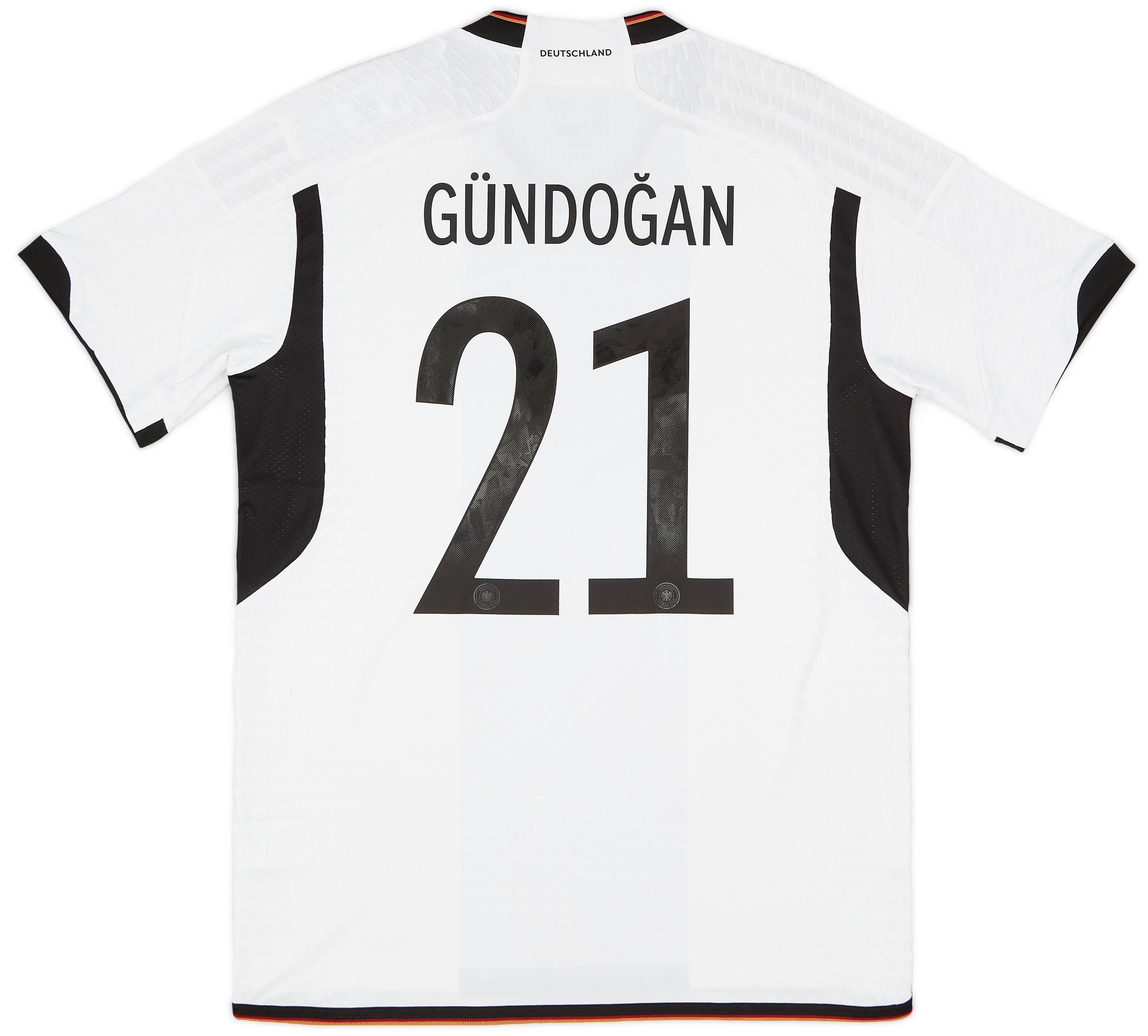 2022-23 Germany Authentic Home Shirt Gündoğan #21