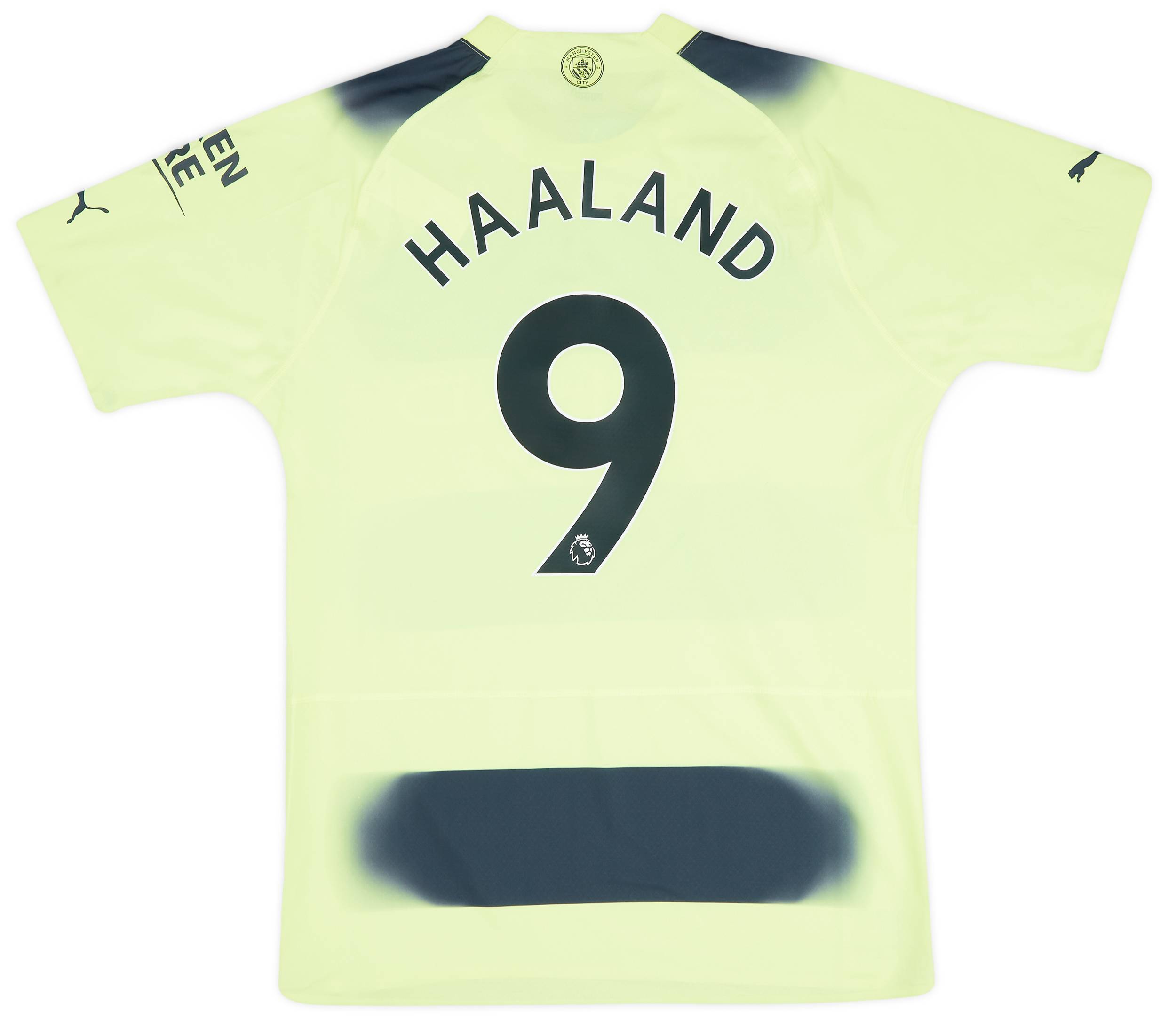 2022-23 Manchester City Player Issue Third Shirt Haaland #9