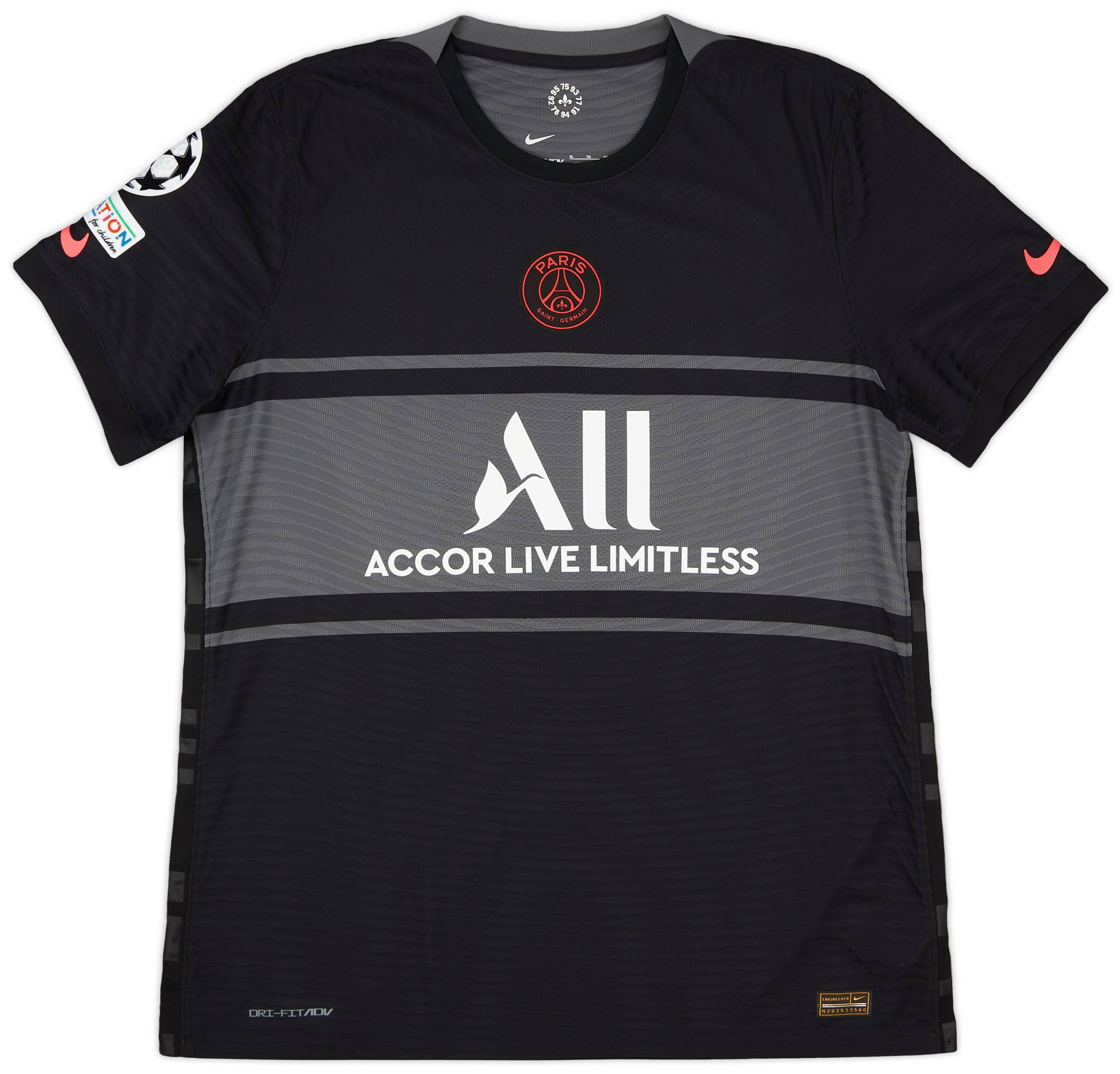 2021-22 Paris Saint-Germain Authentic Third Shirt Messi #30