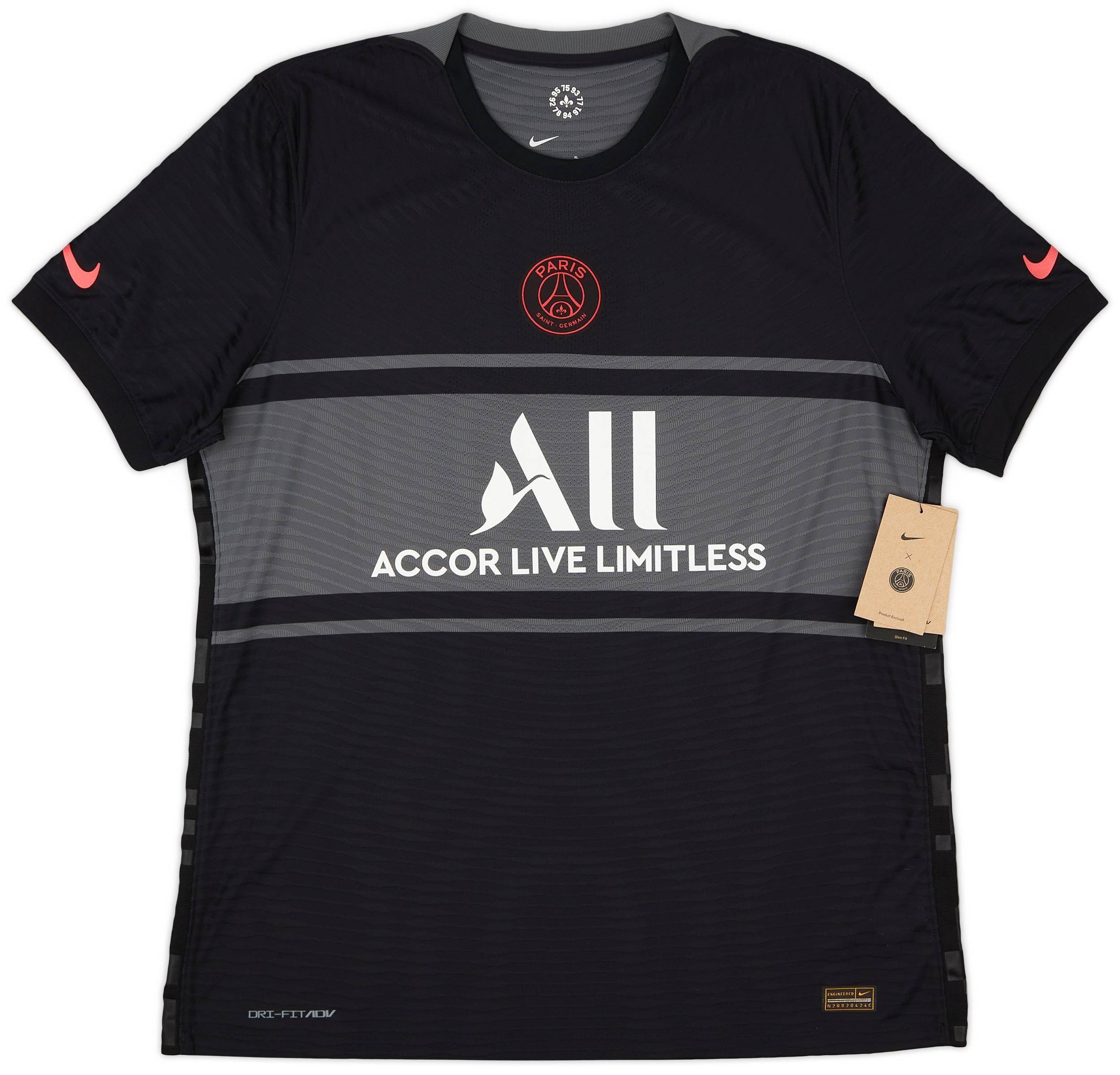 2021-22 Paris Saint-Germain Authentic Third Shirt Messi #30 (XL)