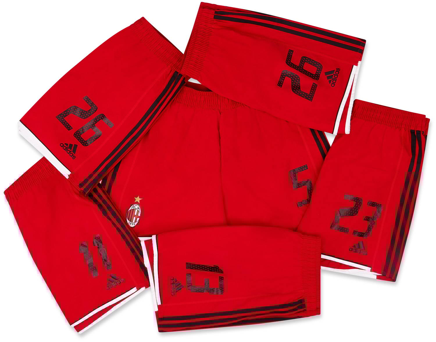 2003-04 AC Milan Player Issue Away Change Shorts # (Good)