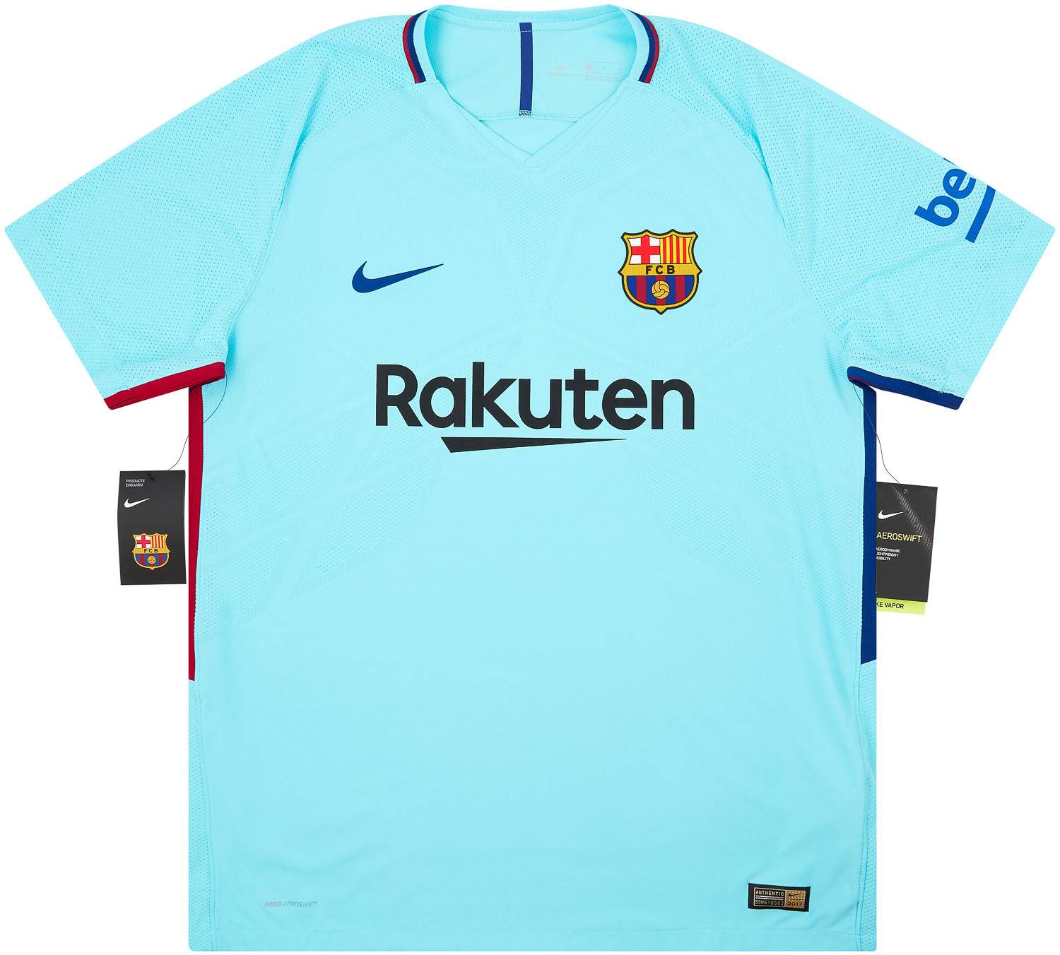 2017-18 Barcelona Authentic Away Shirt