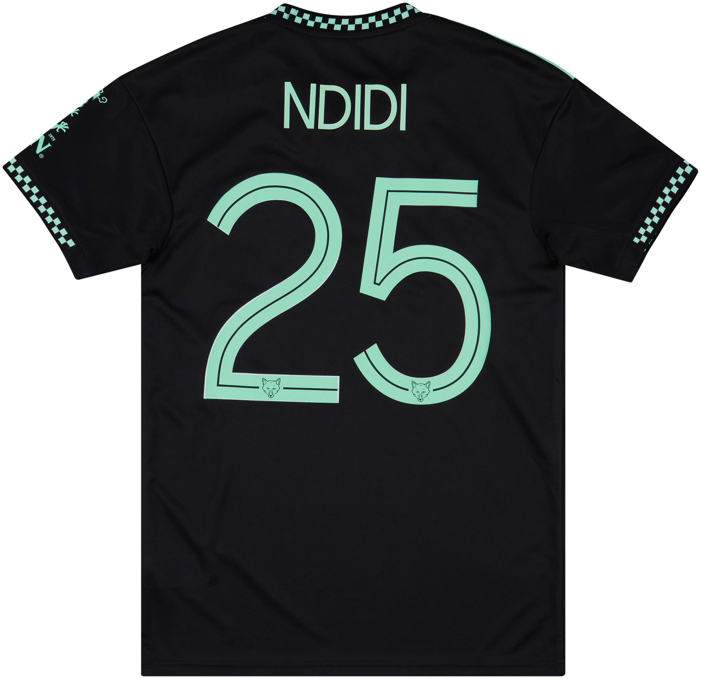 2022-23 Leicester Away Shirt Ndidi #25 - NEW - (S)