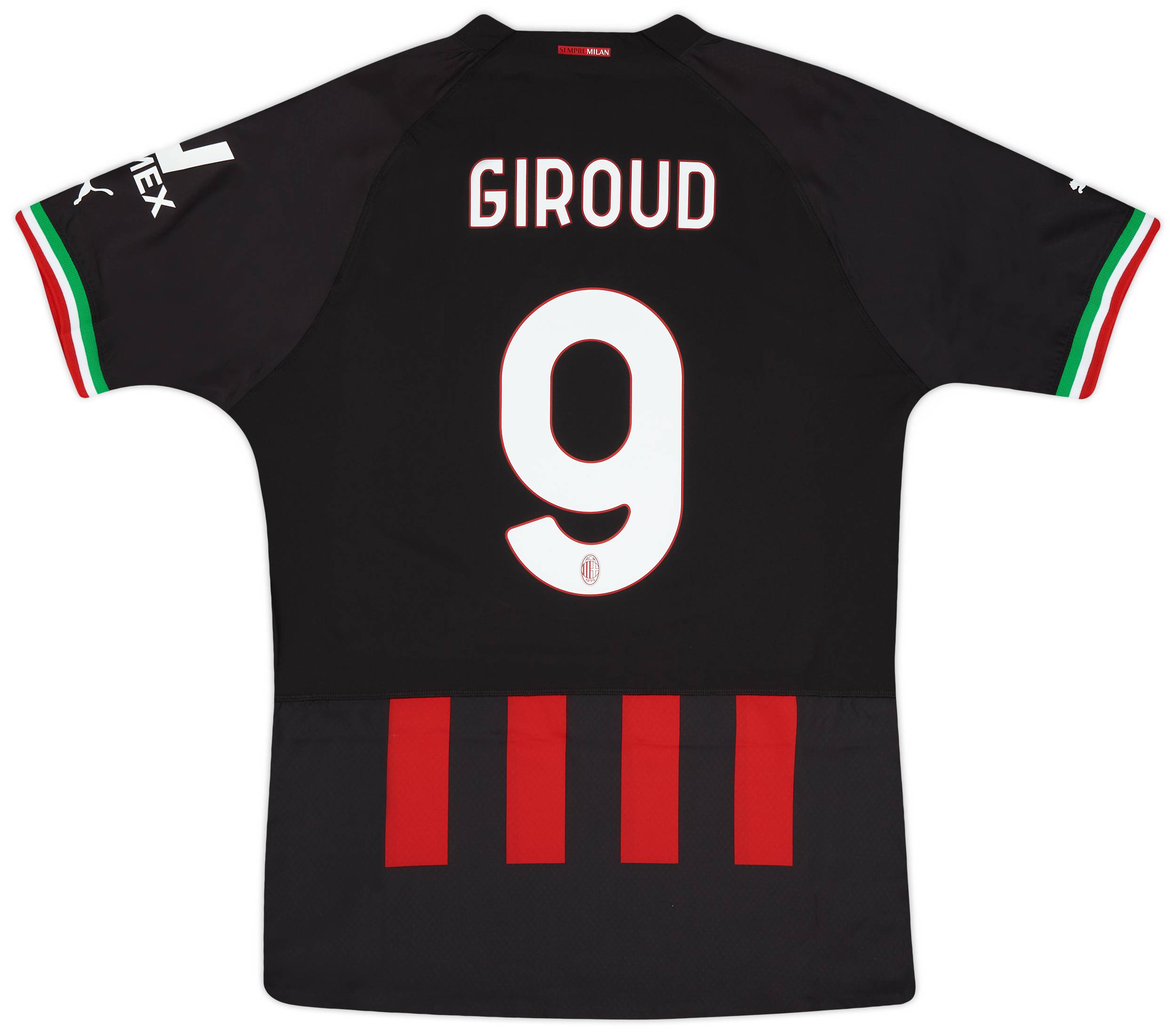 新品 22-23 ACミラン×KOCHE GIRoud 9番 半袖 シャツ 2022-23 AC Milan Fourth Koche Shirt Giroud #9 (M) 773362-01